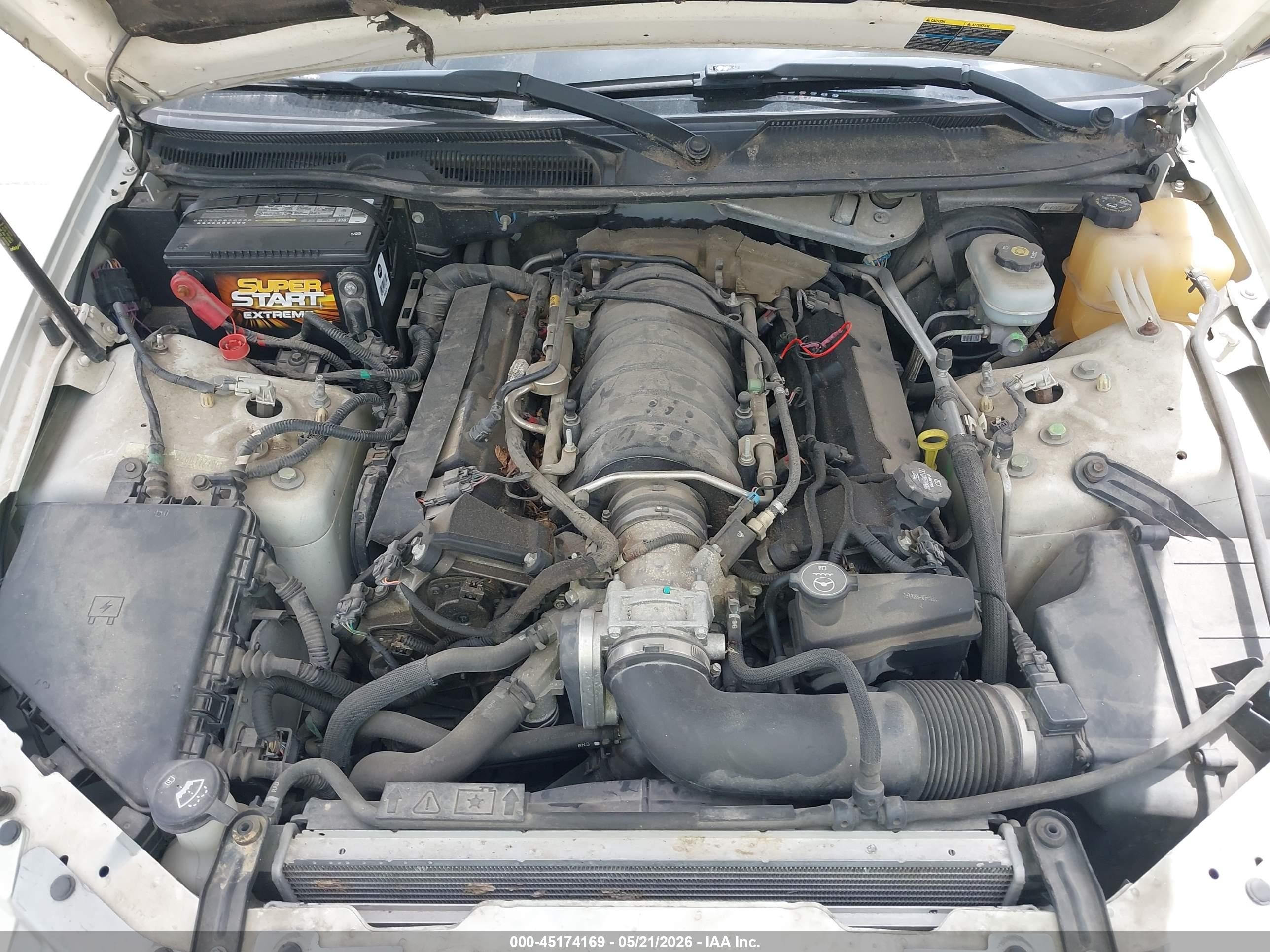 2006 Cadillac Sts V8 Белый vin: 1G6DC67A260112790