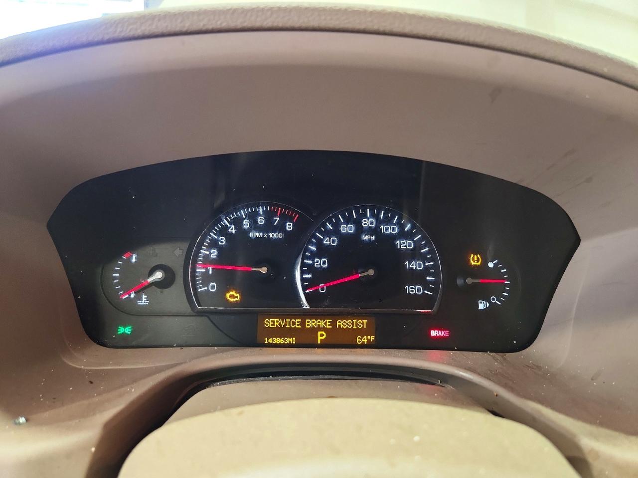 2006 Cadillac Sts Beige vin: 1G6DC67A360118307
