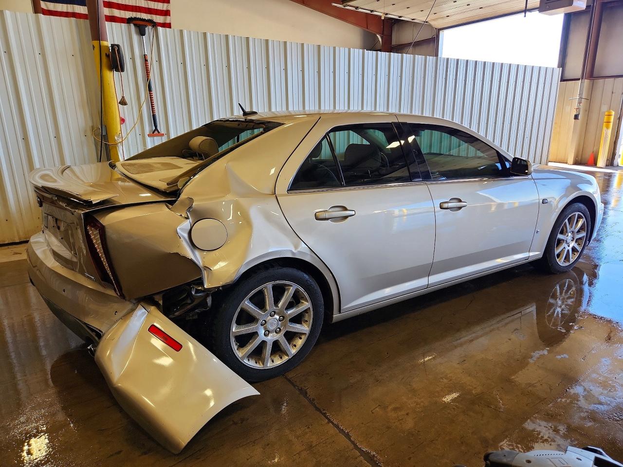 2006 Cadillac Sts Beige vin: 1G6DC67A360118307