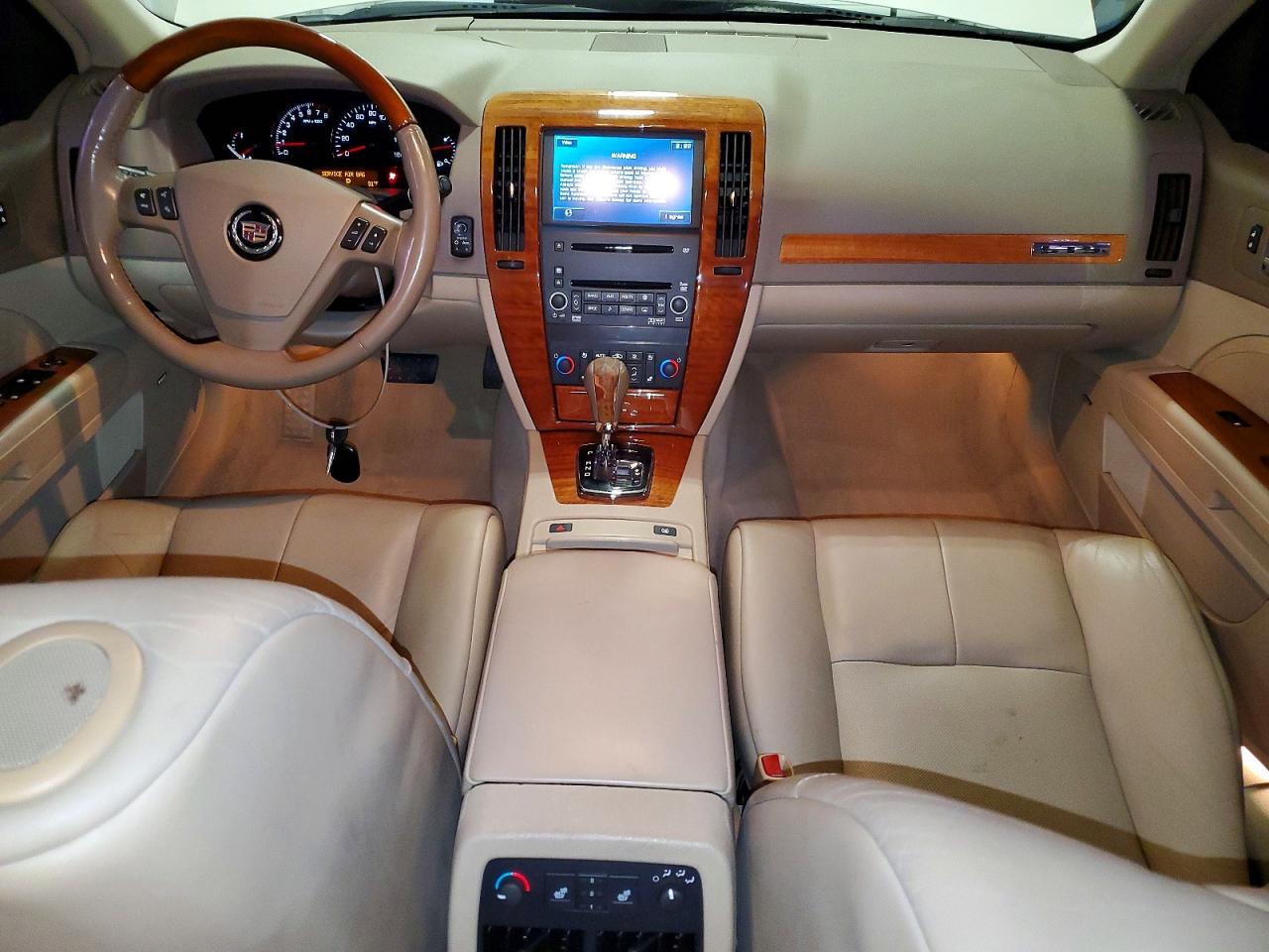2007 Cadillac Sts White vin: 1G6DC67A370136095