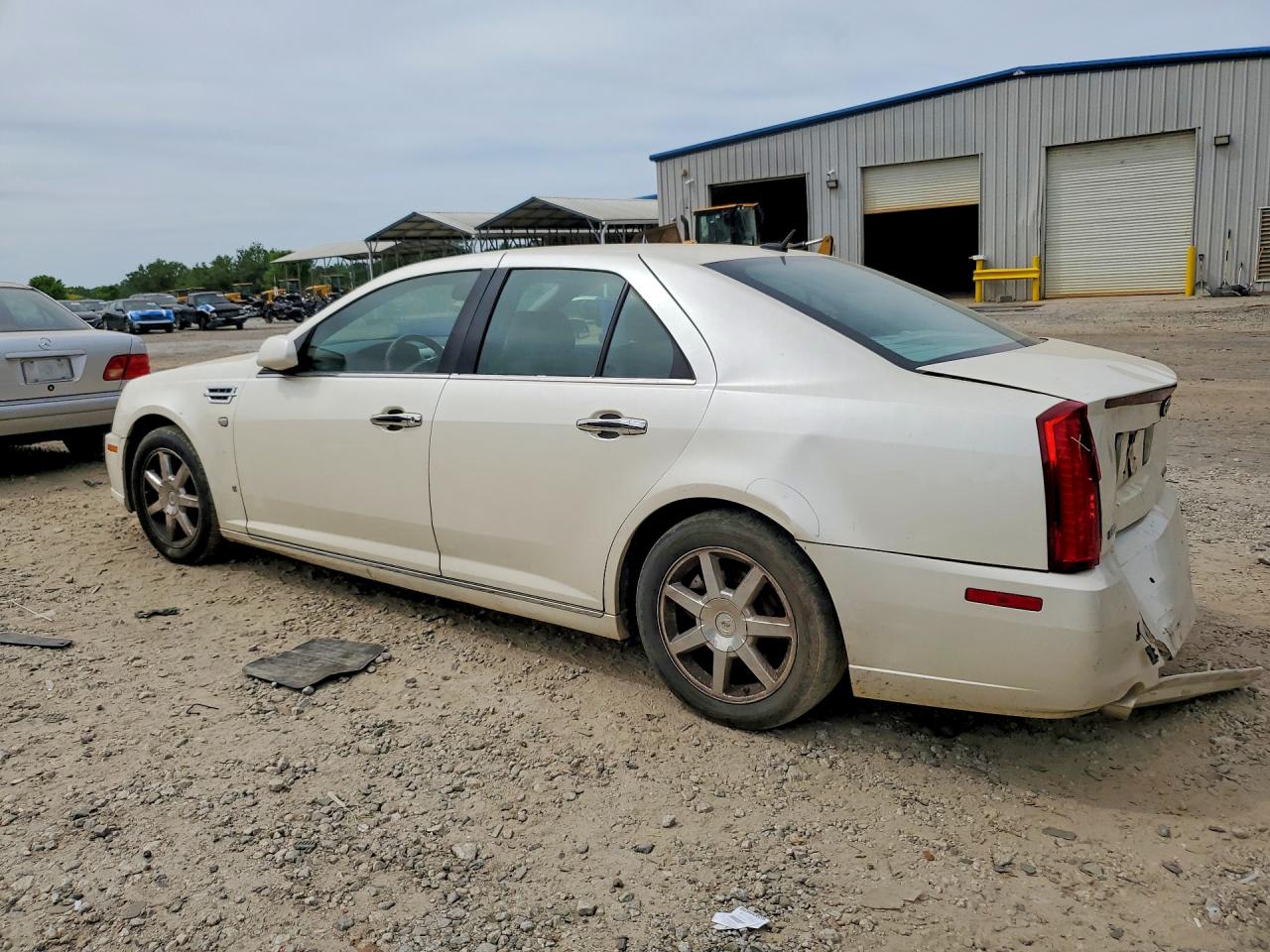 2008 Cadillac Sts White vin: 1G6DC67A380188862