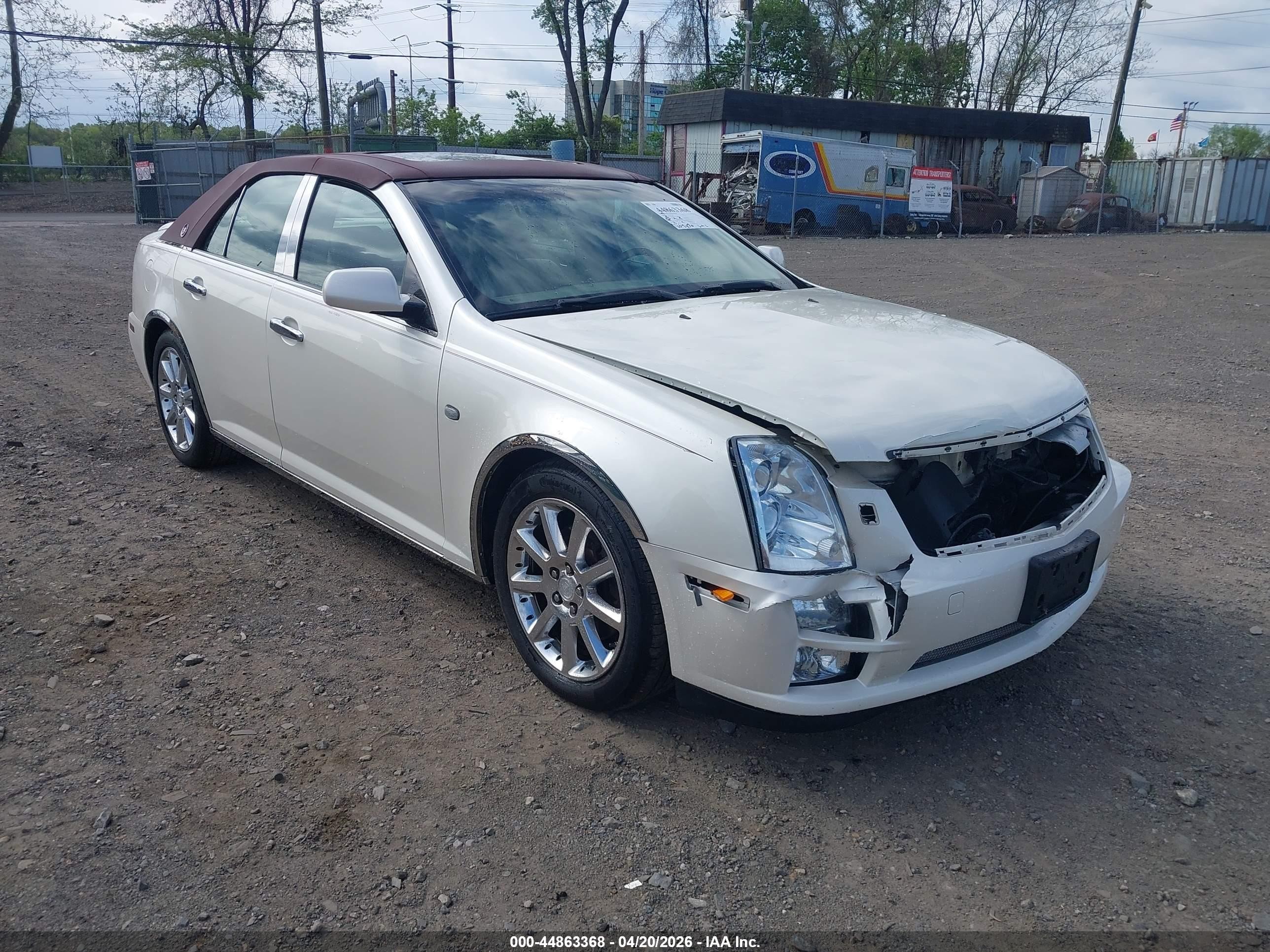 2005 Cadillac Sts V8 Cream vin: 1G6DC67A450196321