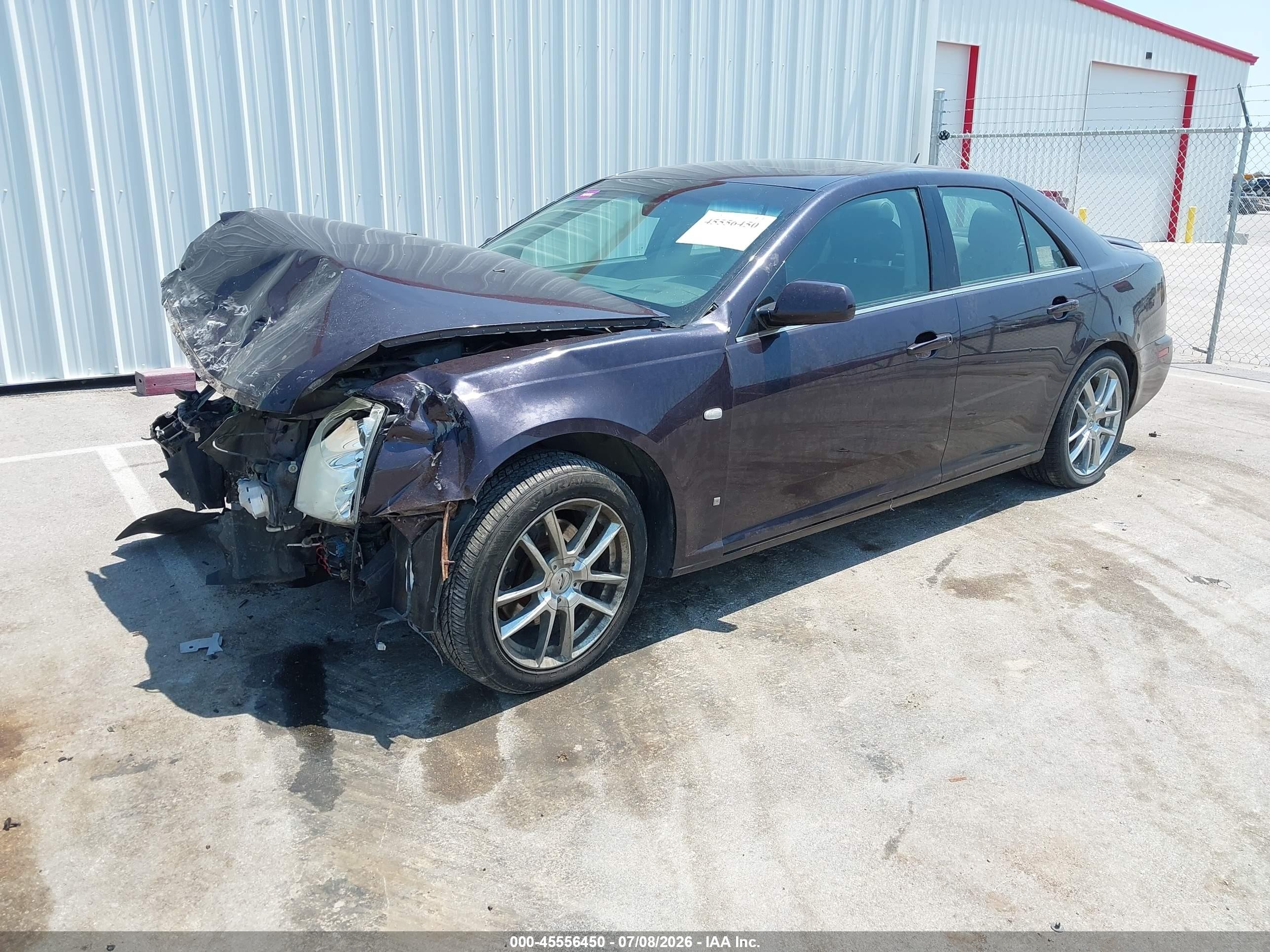 2006 Cadillac Sts V8 Burgundy vin: 1G6DC67A460101595