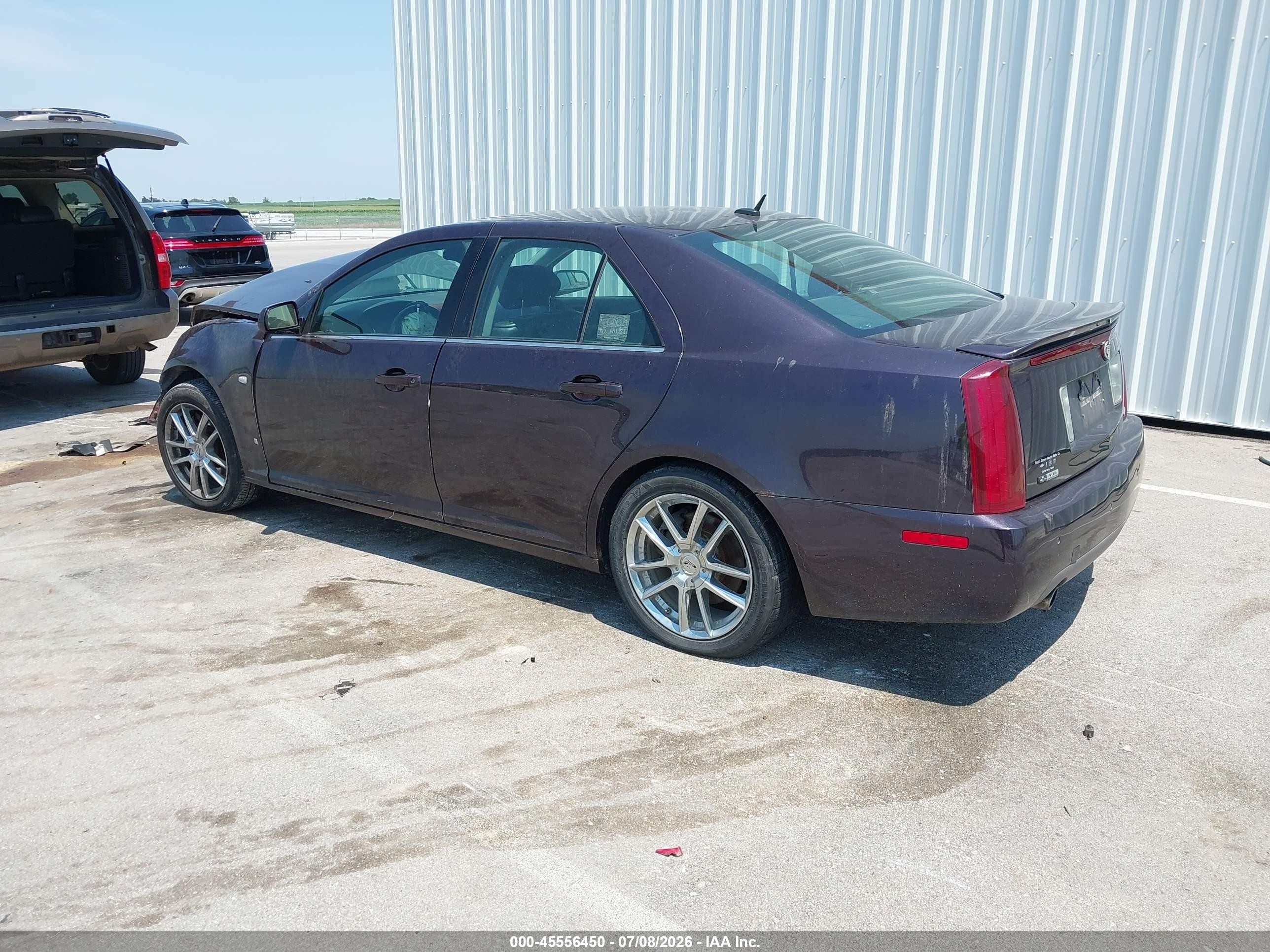 2006 Cadillac Sts V8 Burgundy vin: 1G6DC67A460101595