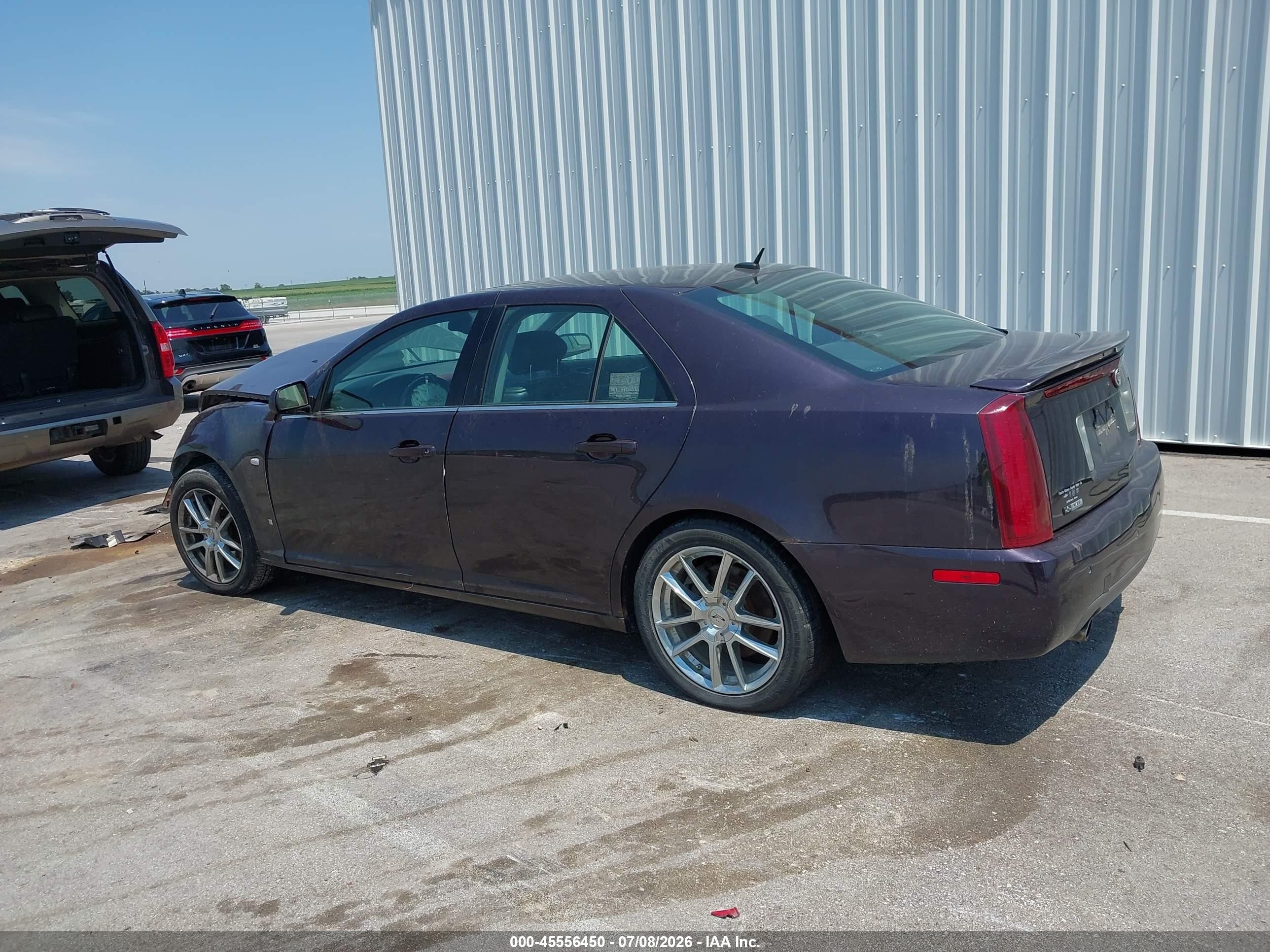 2006 Cadillac Sts V8 Burgundy vin: 1G6DC67A460101595