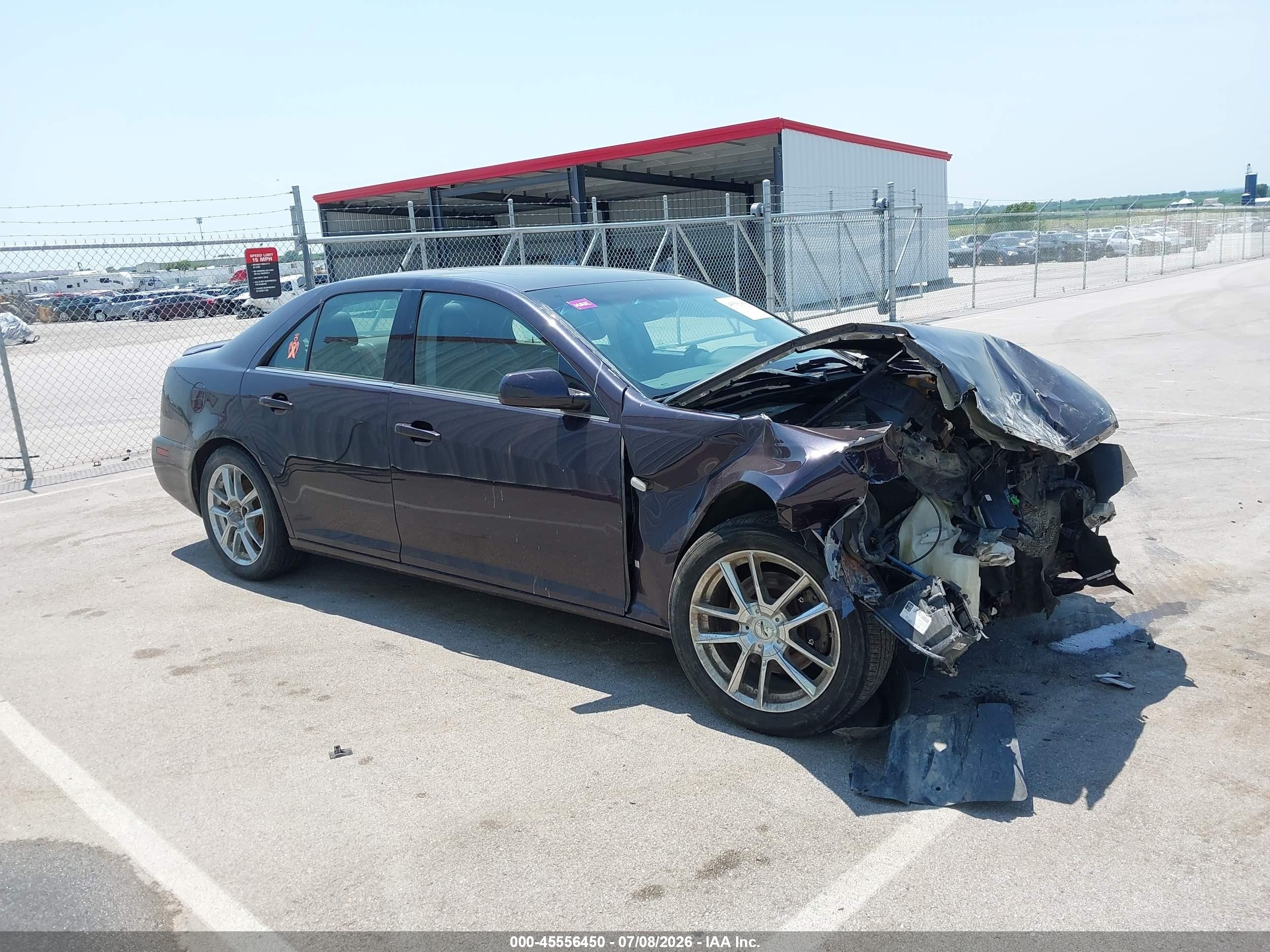 2006 Cadillac Sts V8 Burgundy vin: 1G6DC67A460101595