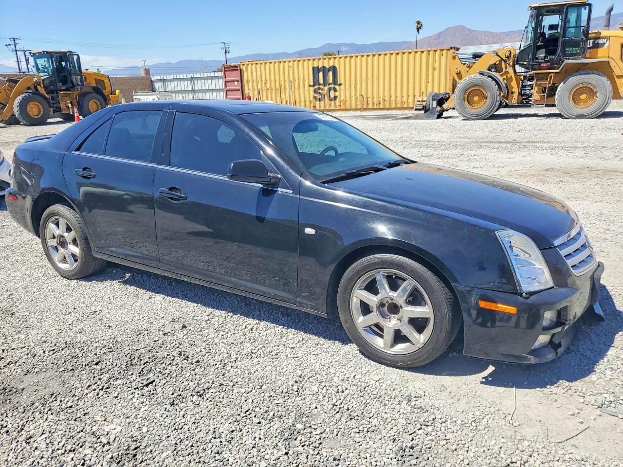 2005 Cadillac Sts Black vin: 1G6DC67A550208489