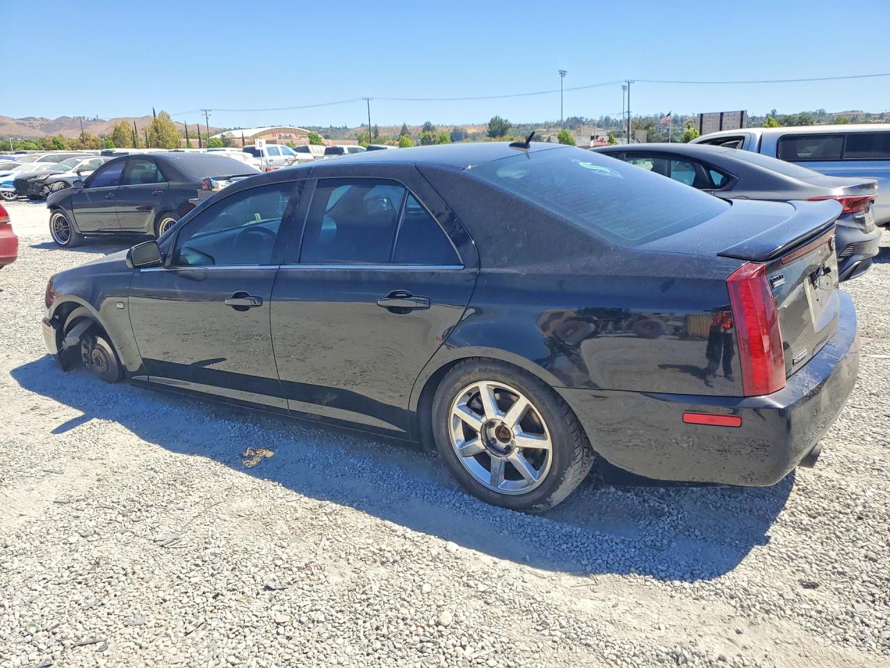 2005 Cadillac Sts Black vin: 1G6DC67A550208489