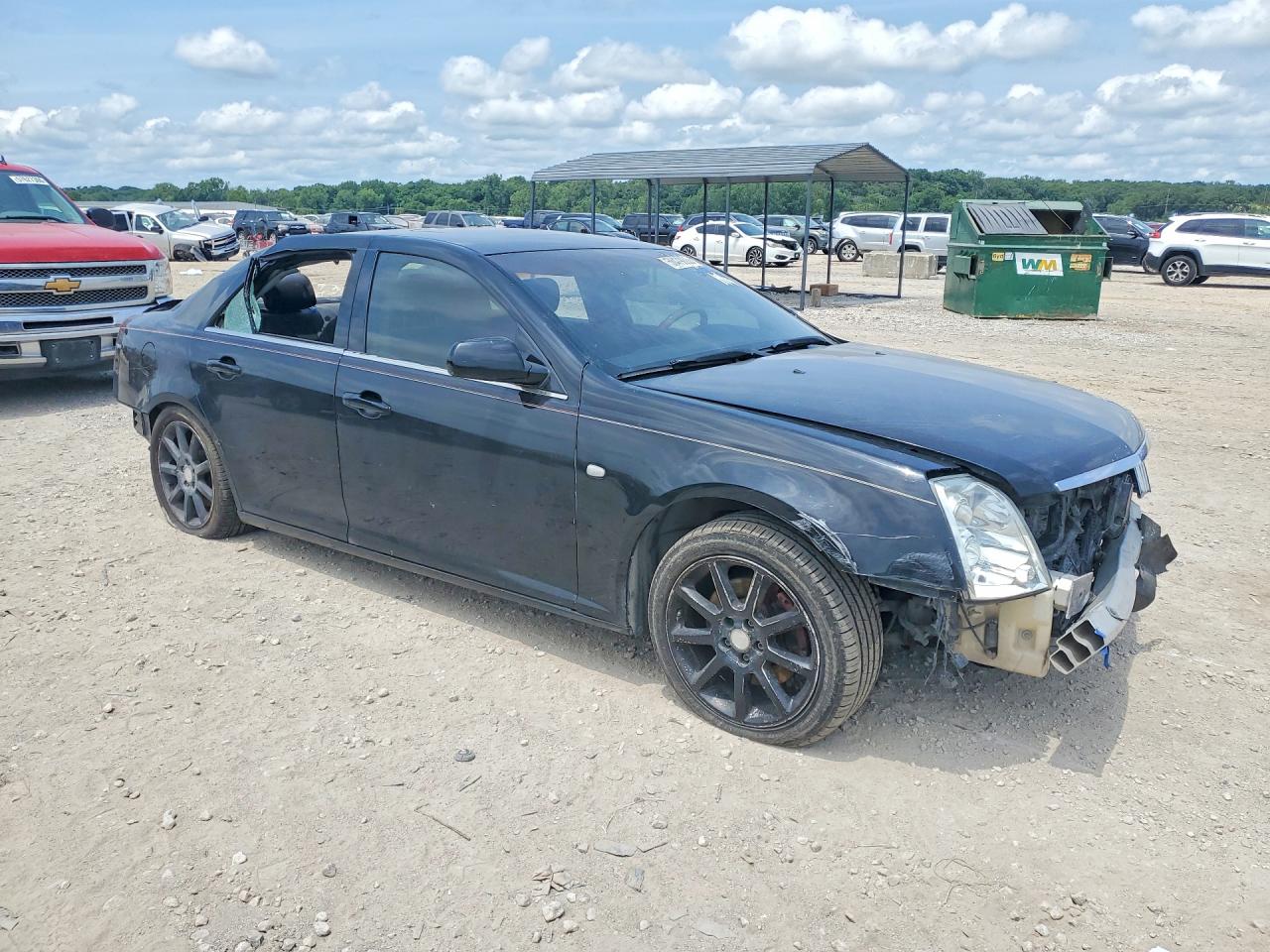 2006 Cadillac Sts Black vin: 1G6DC67A560106949