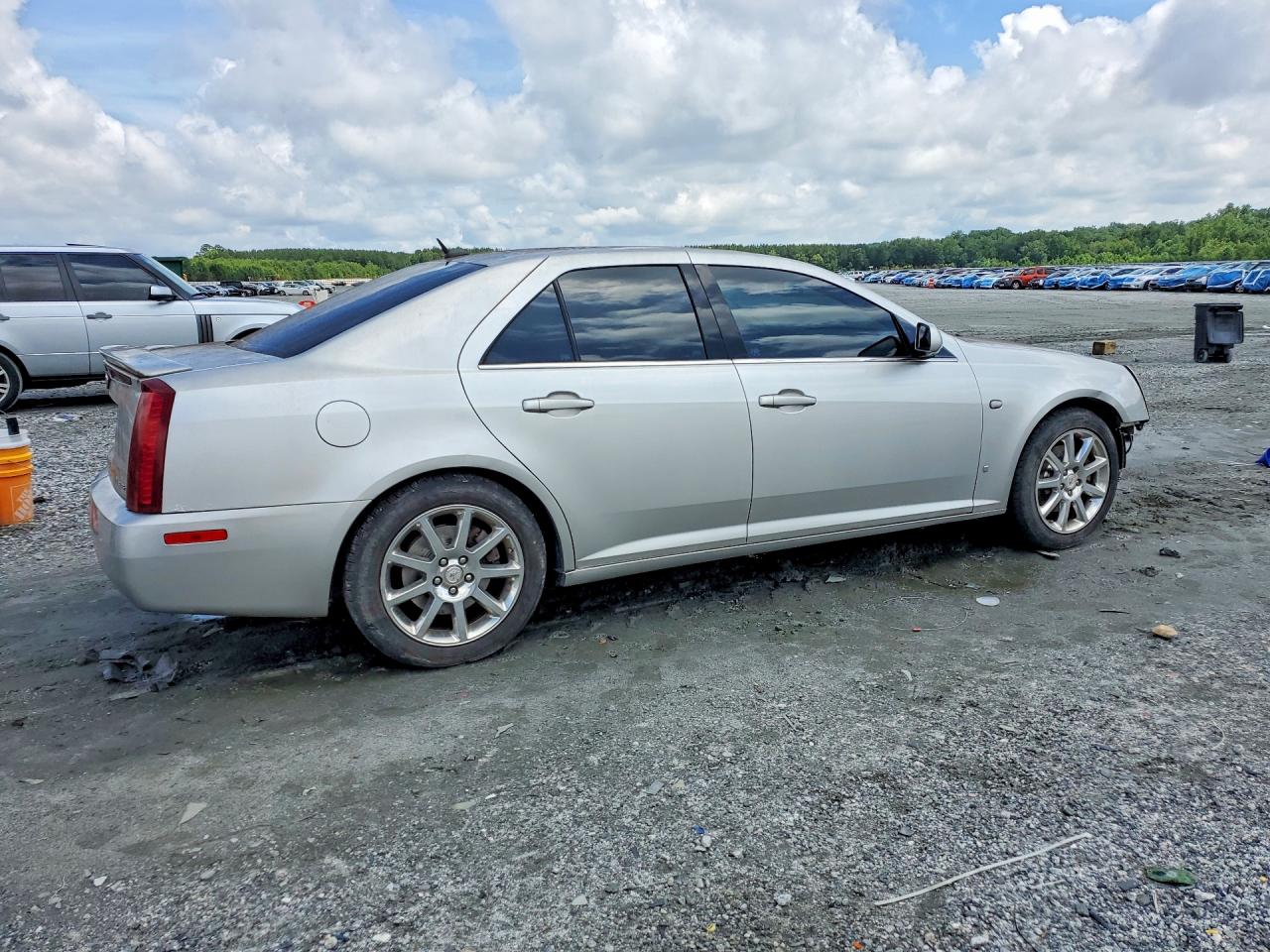 2007 Cadillac Sts Silver vin: 1G6DC67A570113918