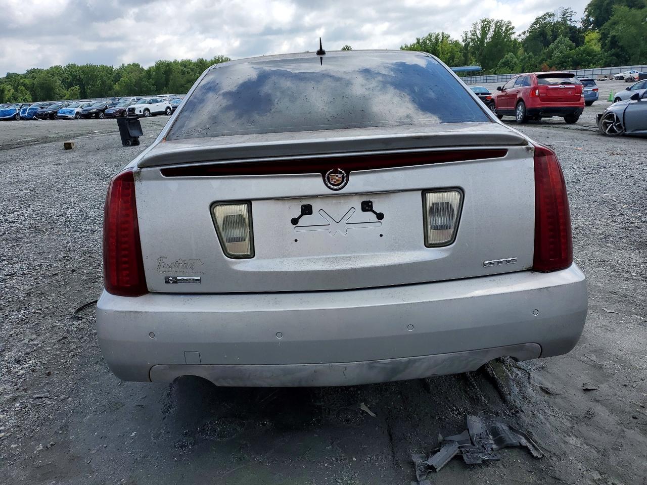2007 Cadillac Sts Silver vin: 1G6DC67A570113918