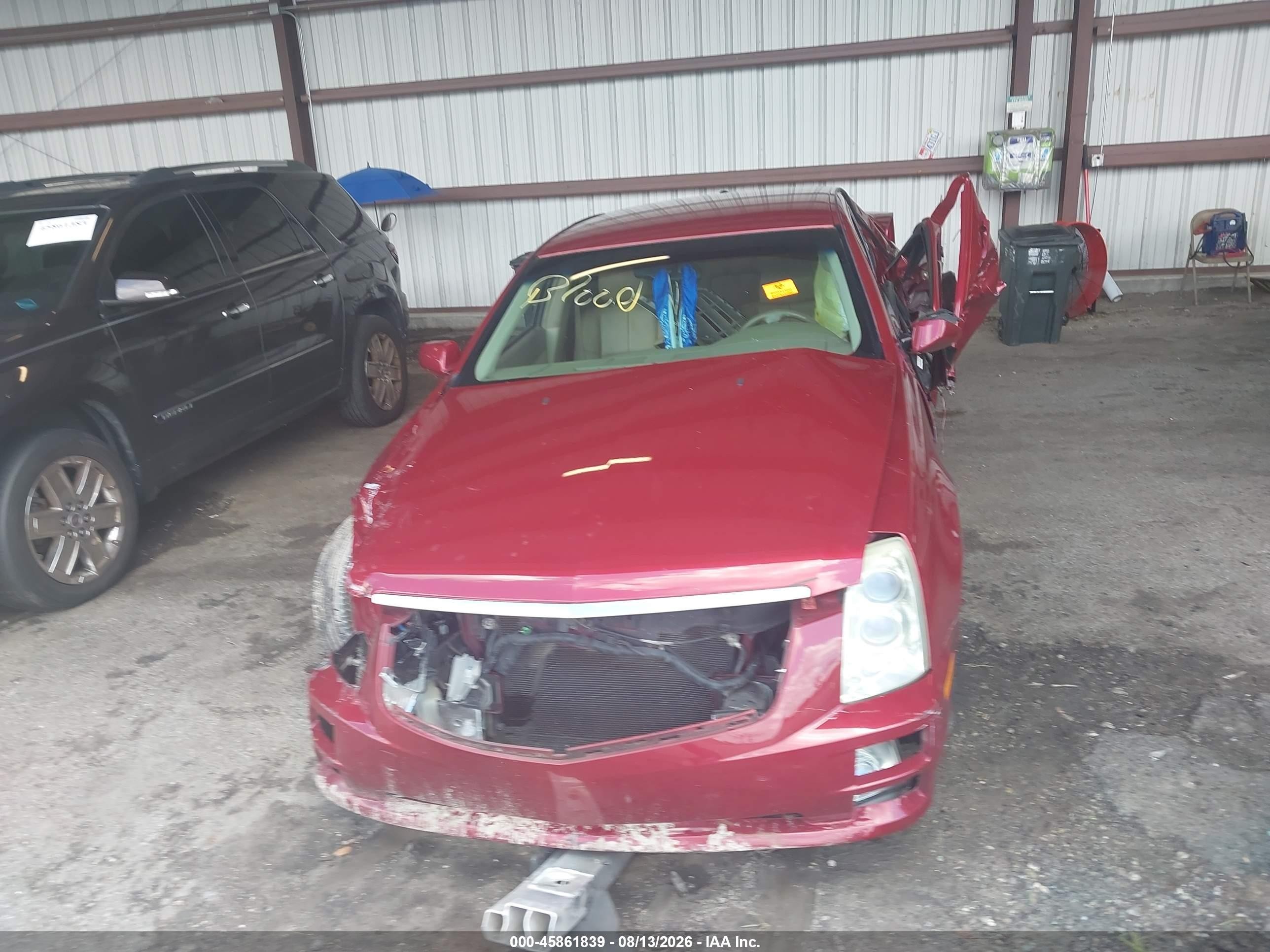 2005 Cadillac Sts V8 Burgundy vin: 1G6DC67A650139635