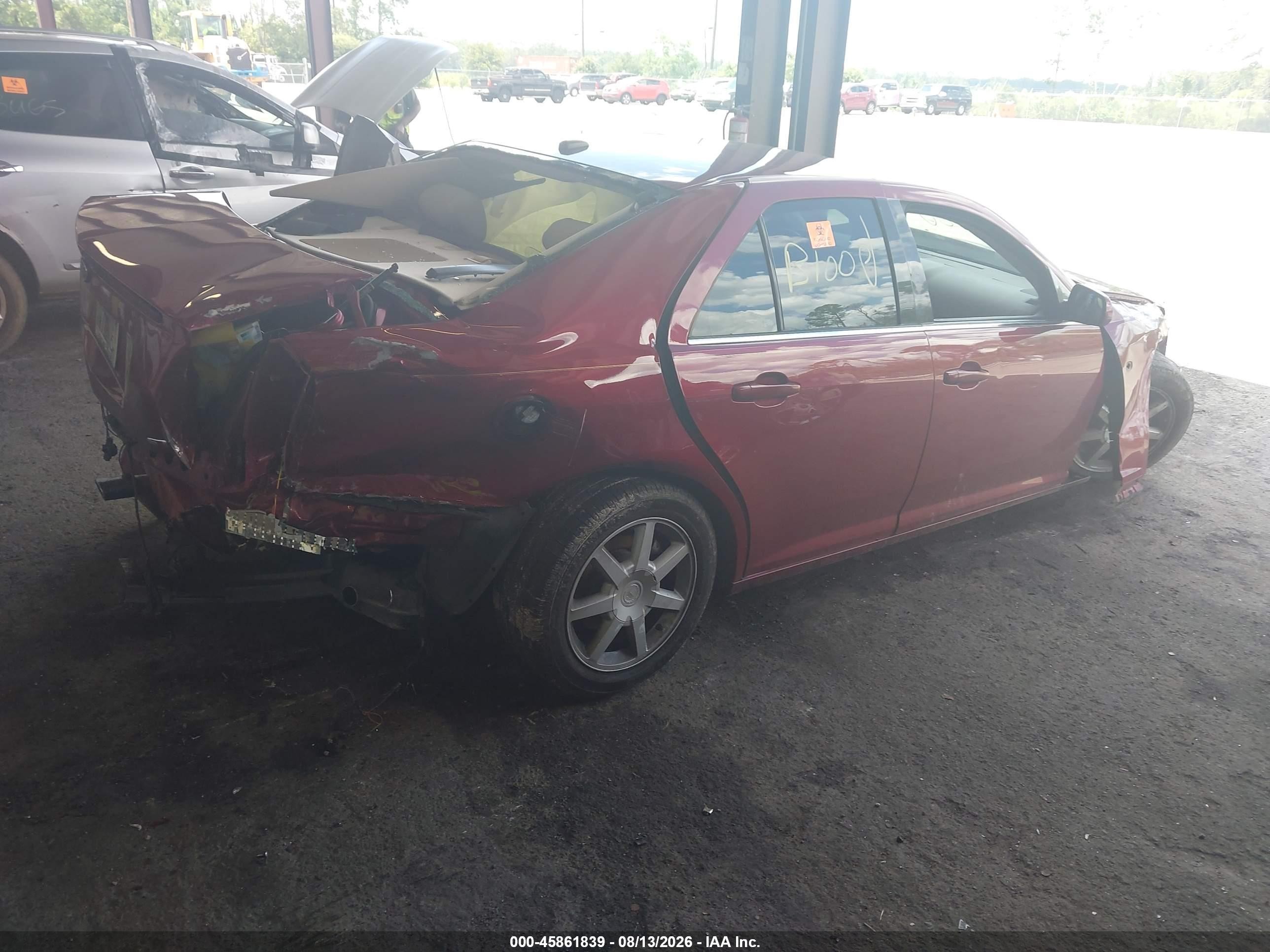 2005 Cadillac Sts V8 Burgundy vin: 1G6DC67A650139635