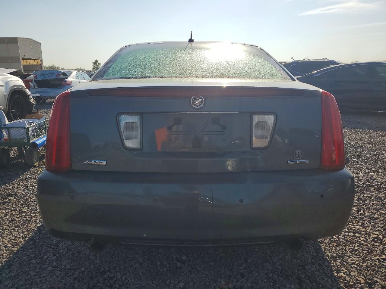 2008 Cadillac Sts Gray vin: 1G6DC67A680204049