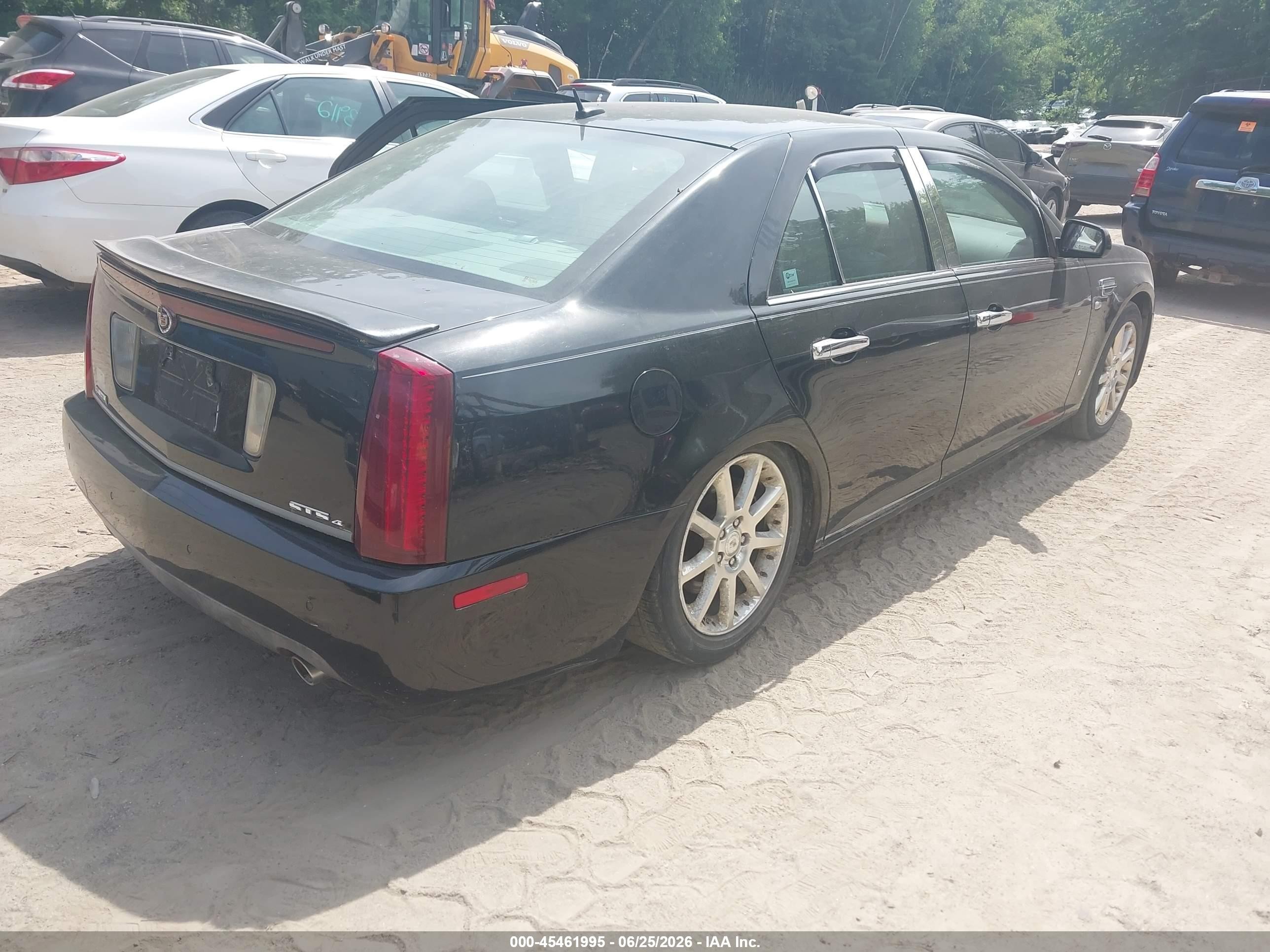 2006 Cadillac Sts V8 Черный vin: 1G6DC67A760219754