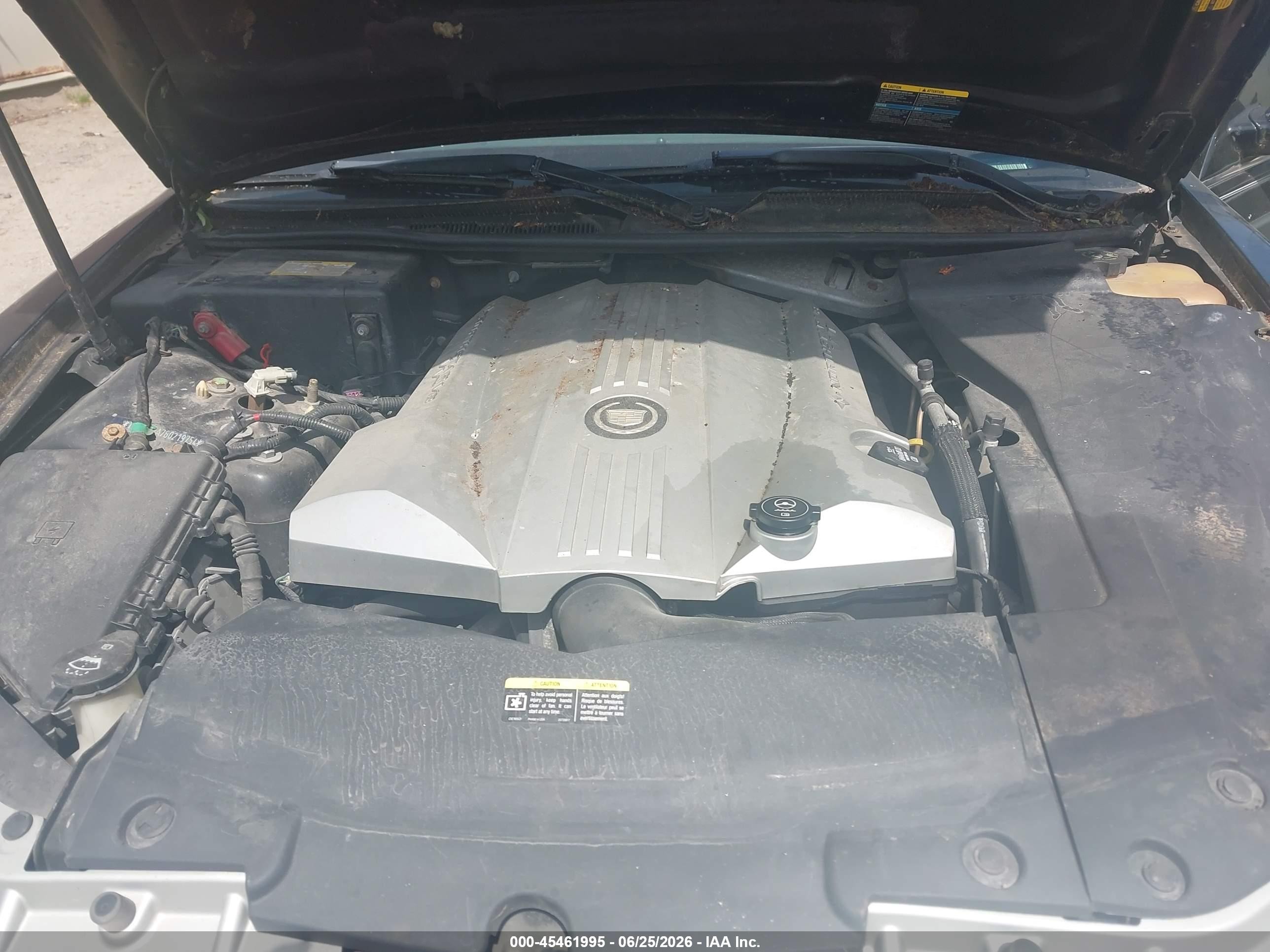 2006 Cadillac Sts V8 Черный vin: 1G6DC67A760219754