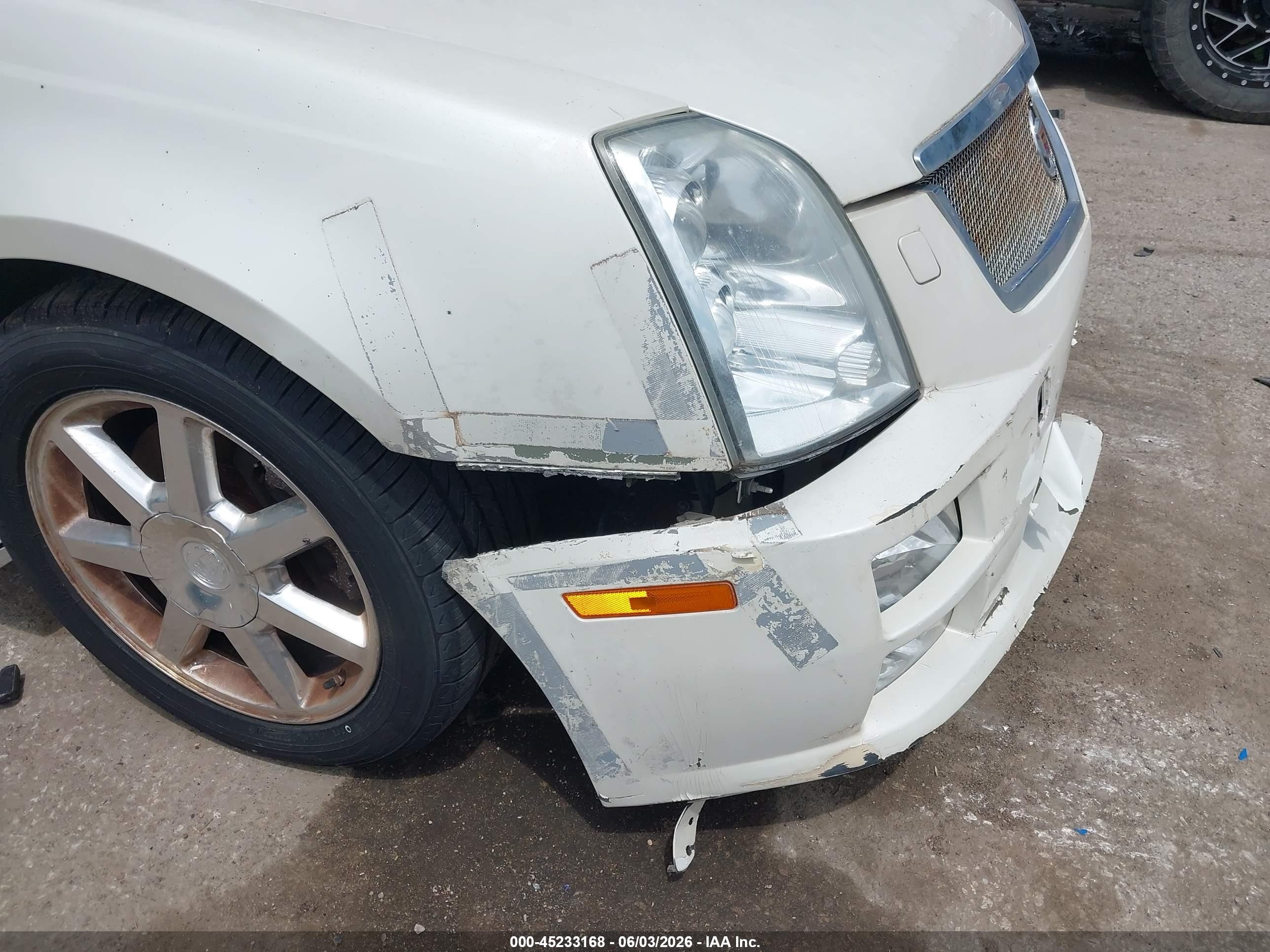 2006 Cadillac Sts V8 White vin: 1G6DC67A860100644