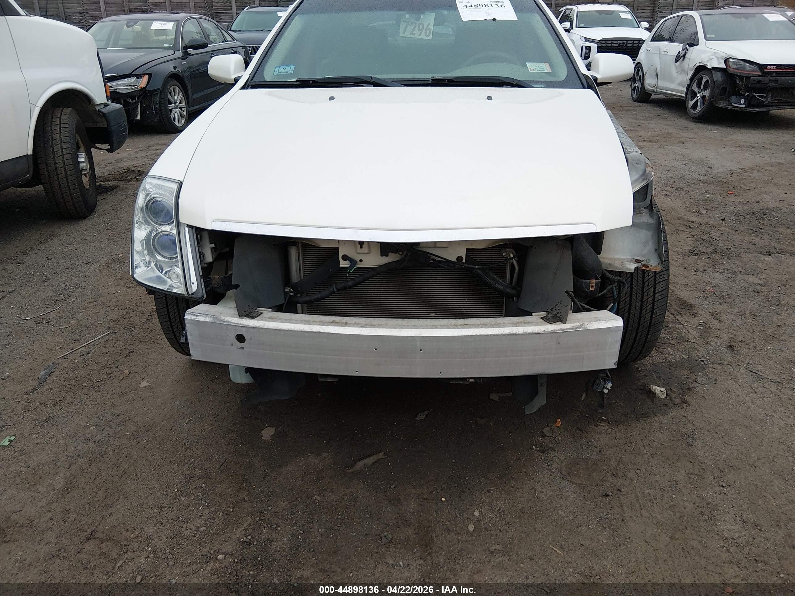 2006 Cadillac Sts V8 White vin: 1G6DC67A860212974