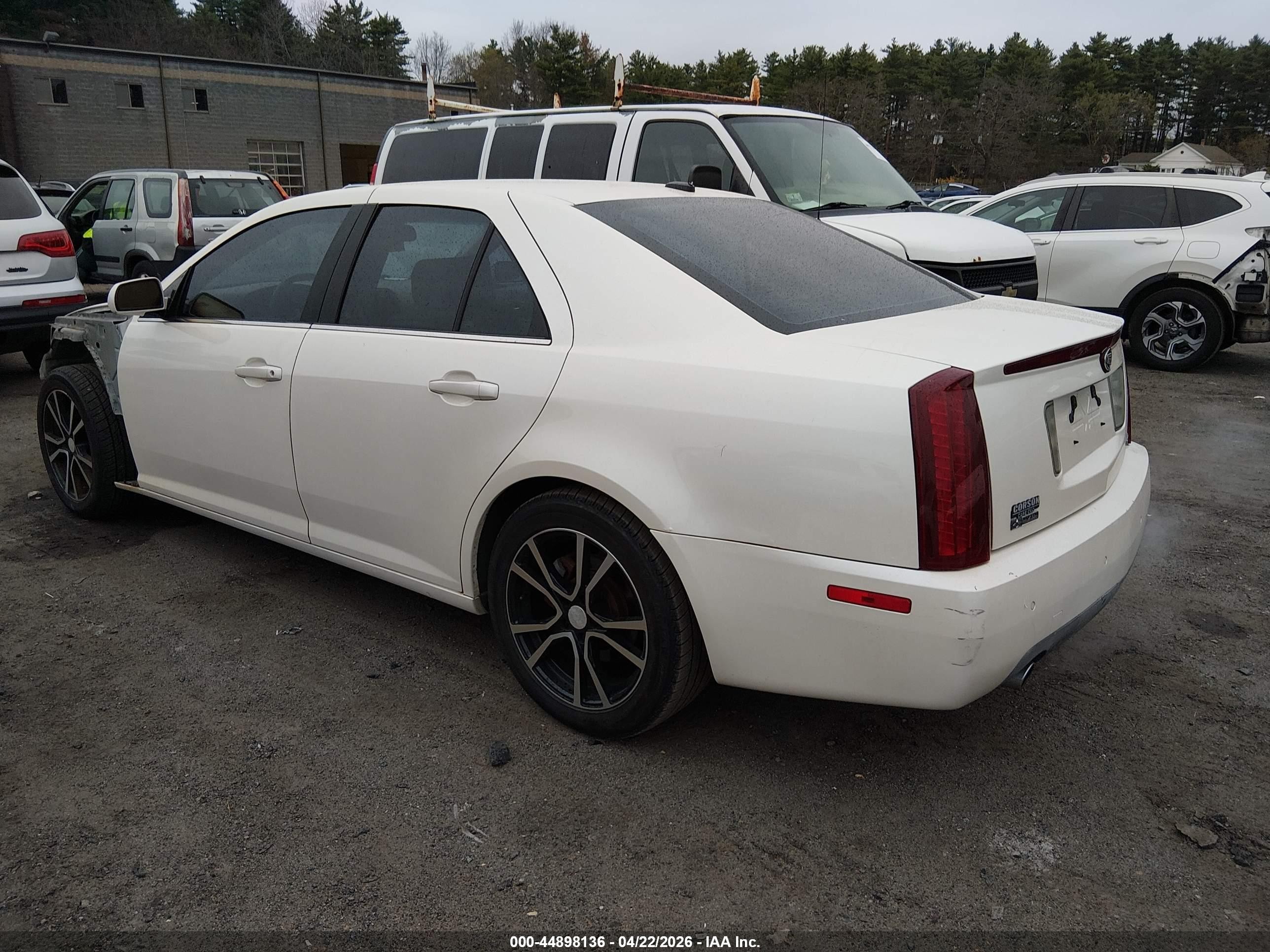 2006 Cadillac Sts V8 White vin: 1G6DC67A860212974