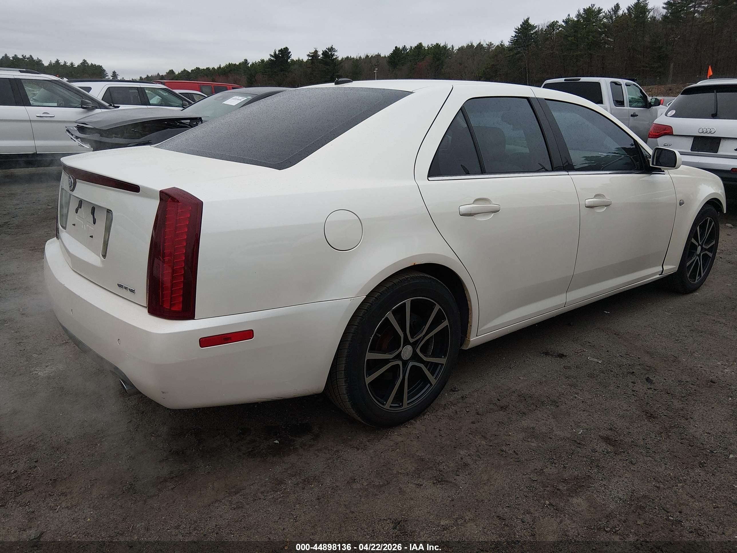 2006 Cadillac Sts V8 White vin: 1G6DC67A860212974