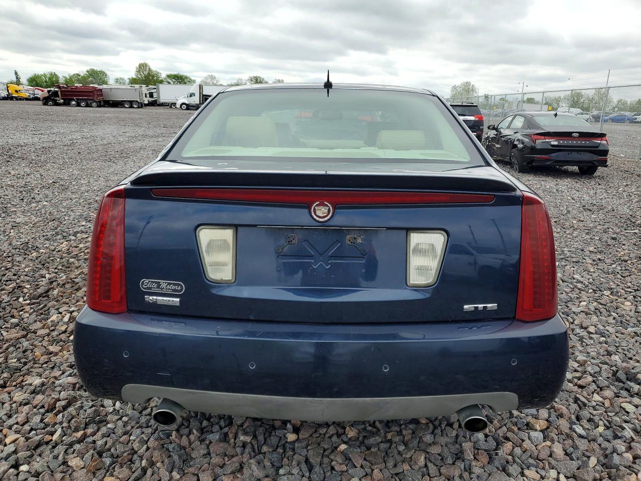 2005 Cadillac Sts Blue vin: 1G6DC67A950147356