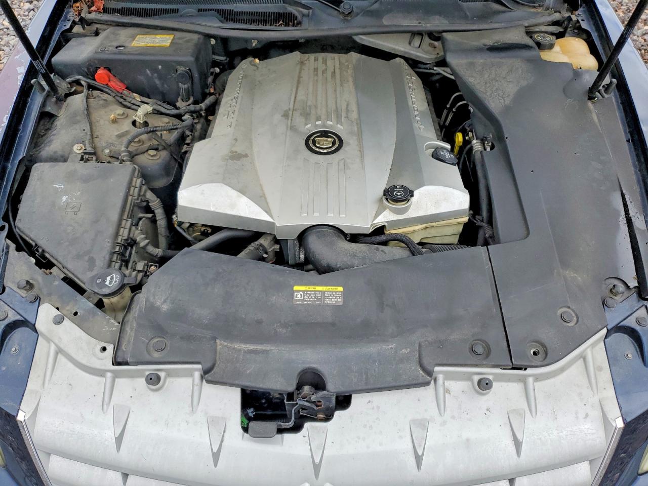 2005 Cadillac Sts Blue vin: 1G6DC67A950147356