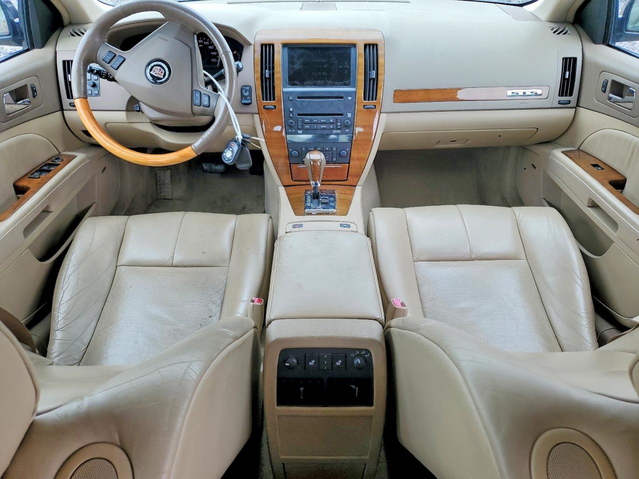 2005 Cadillac Sts Blue vin: 1G6DC67A950147356