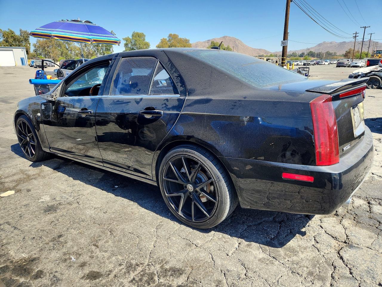 2005 Cadillac Sts Black vin: 1G6DC67A950170233