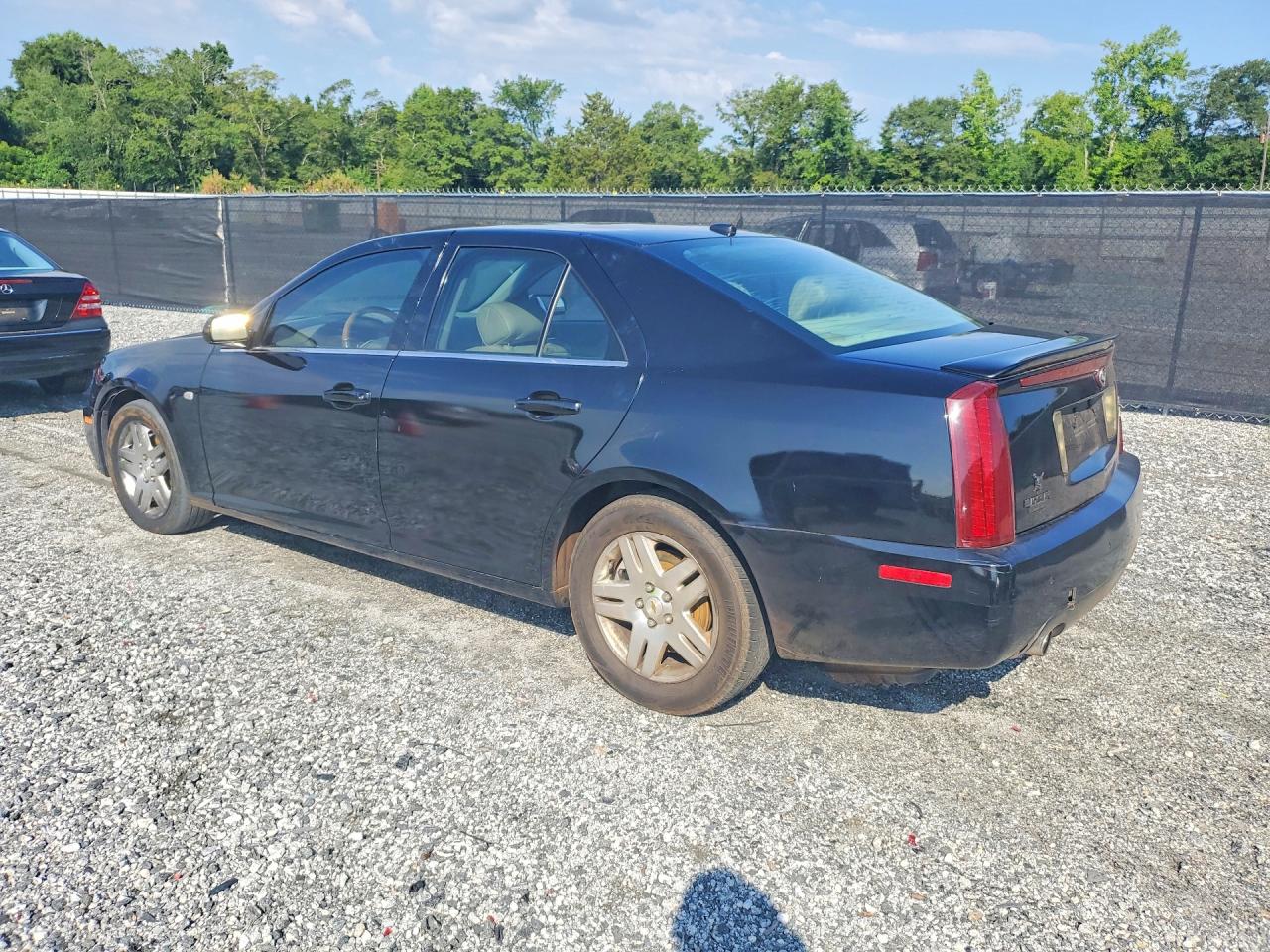 2005 Cadillac Sts Black vin: 1G6DC67A950202906