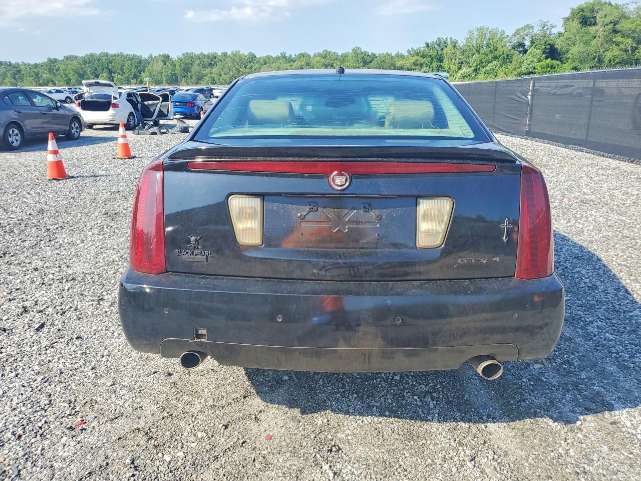 2005 Cadillac Sts Black vin: 1G6DC67A950202906