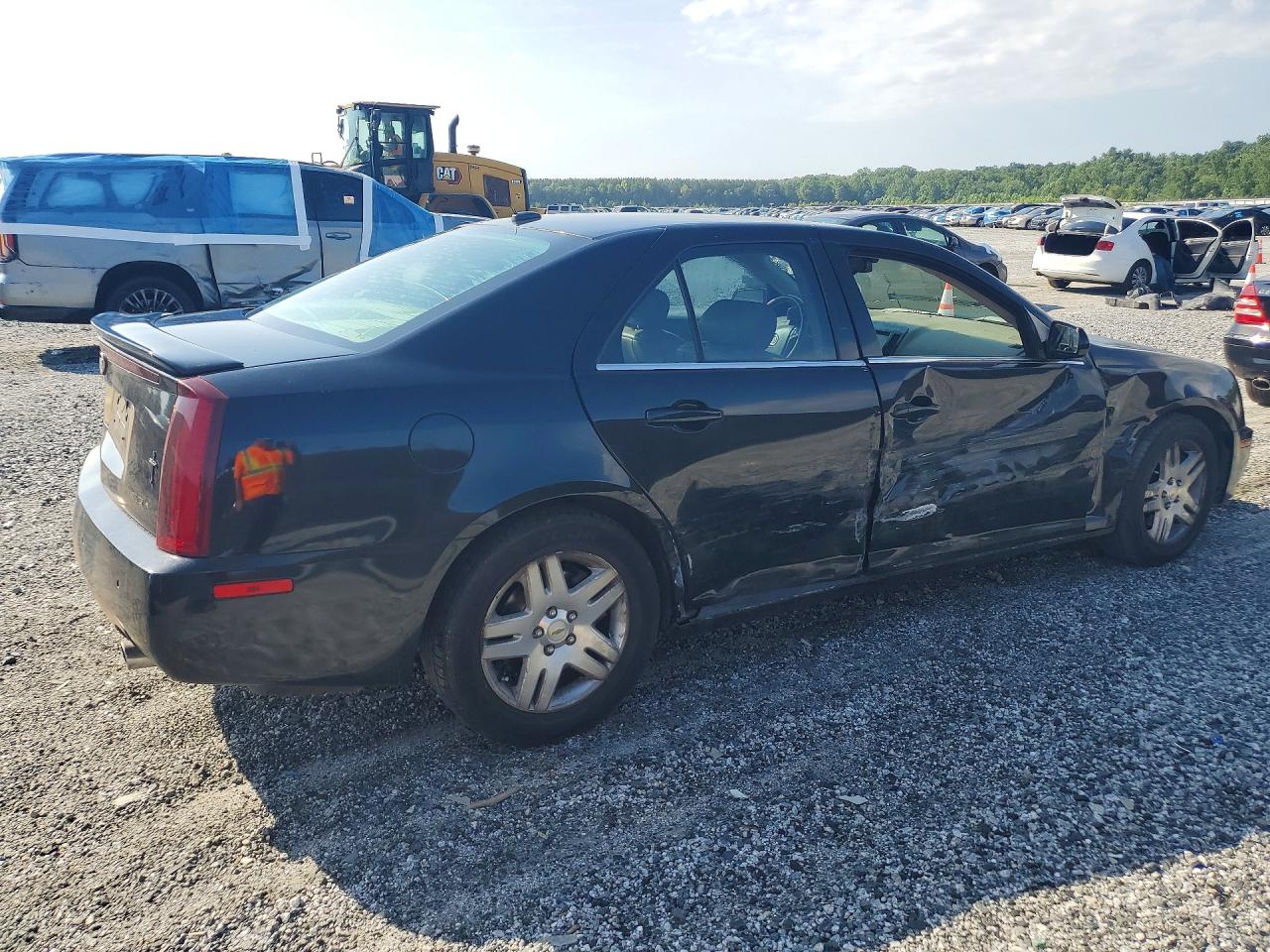 2005 Cadillac Sts Black vin: 1G6DC67A950202906
