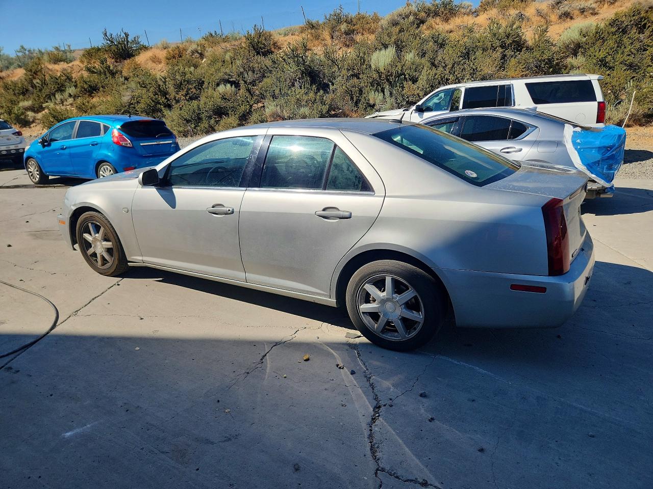 2005 Cadillac Sts Silver vin: 1G6DC67A950214179