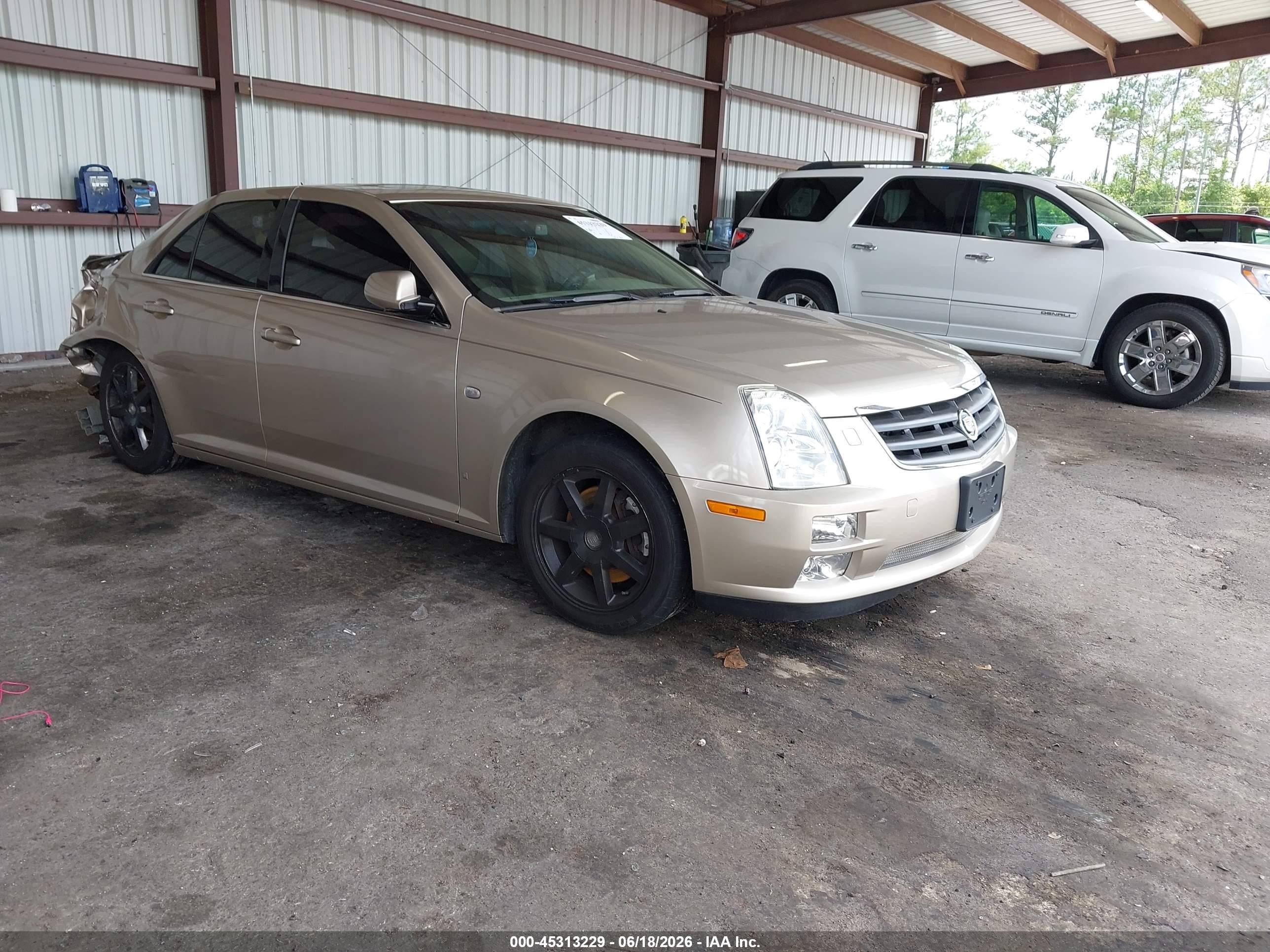 2006 Cadillac Sts V8 Золотой vin: 1G6DC67A960174512
