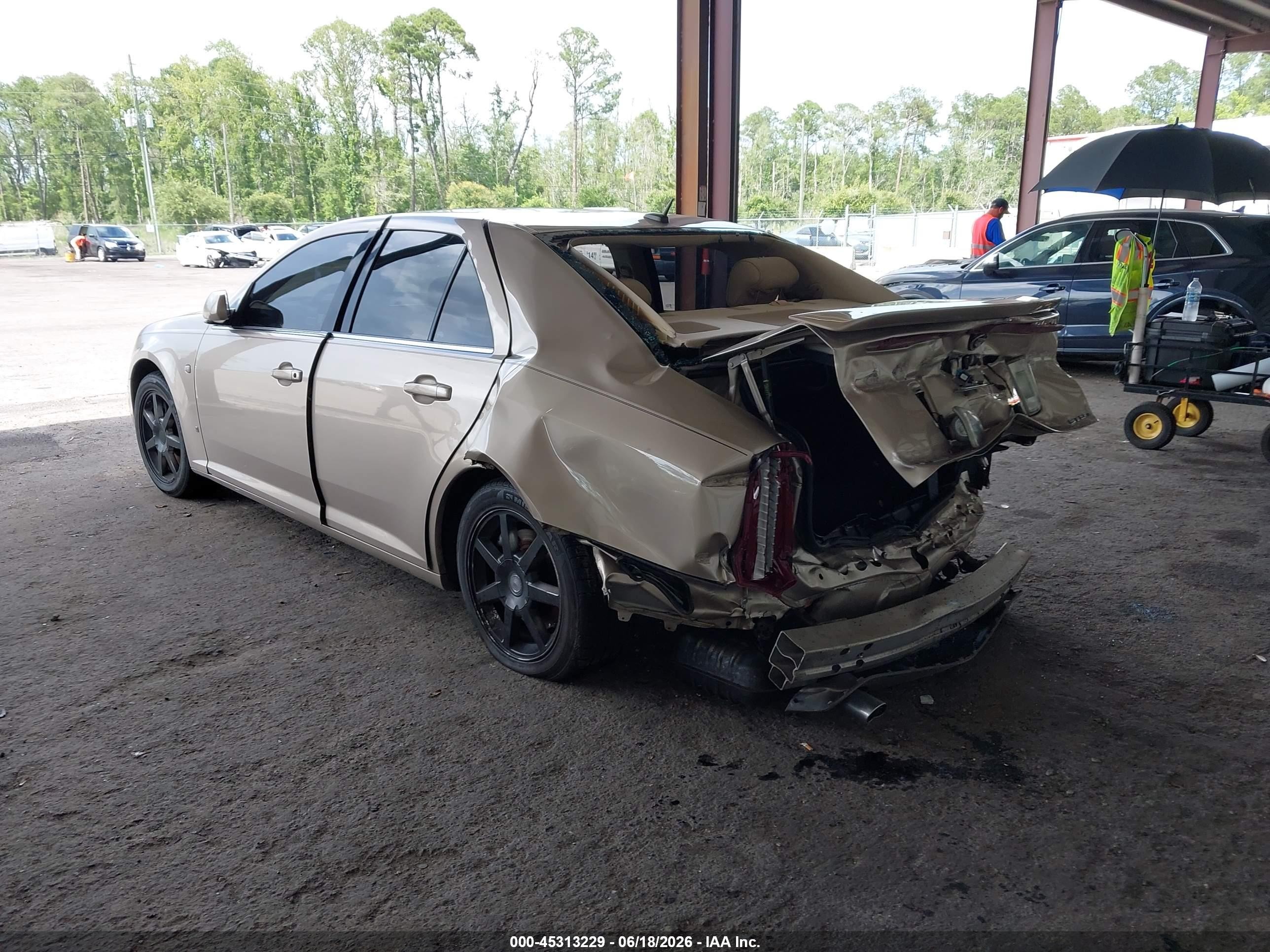 2006 Cadillac Sts V8 Золотой vin: 1G6DC67A960174512