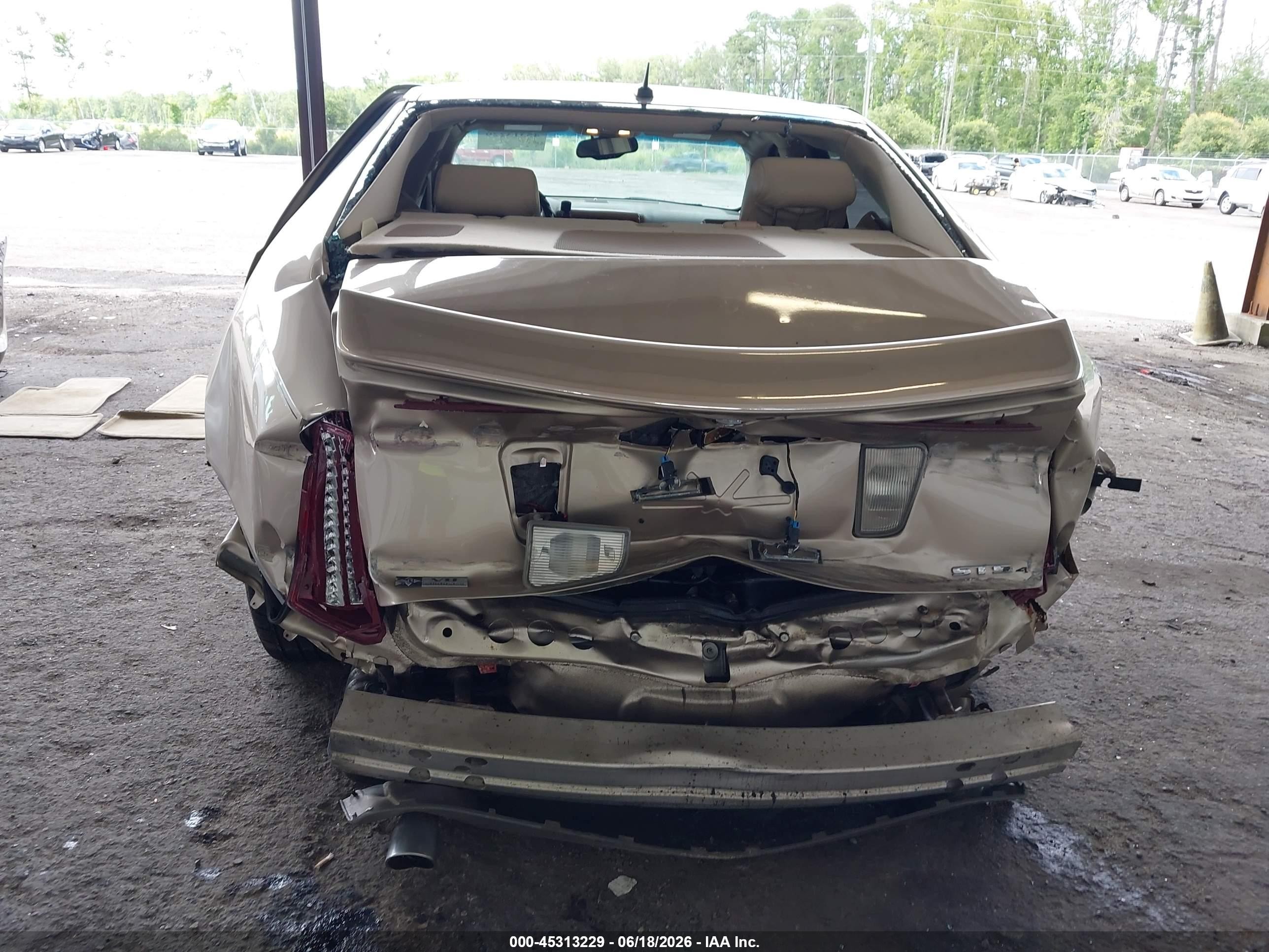 2006 Cadillac Sts V8 Золотой vin: 1G6DC67A960174512