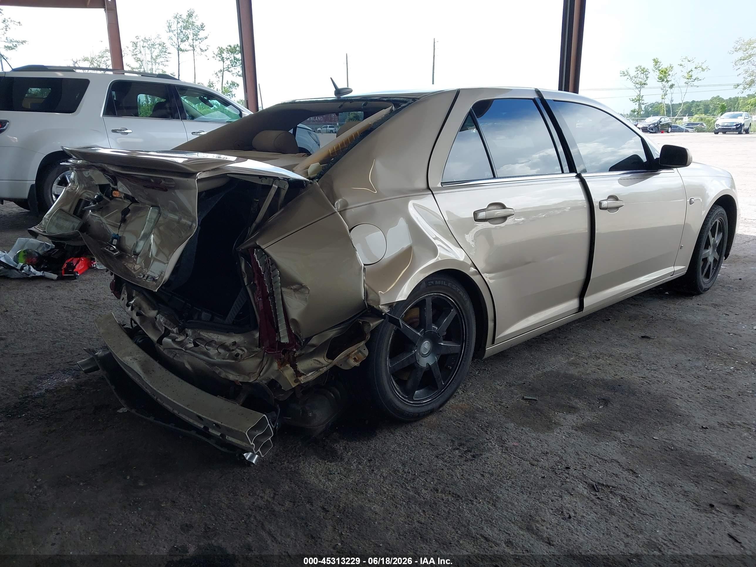 2006 Cadillac Sts V8 Золотой vin: 1G6DC67A960174512