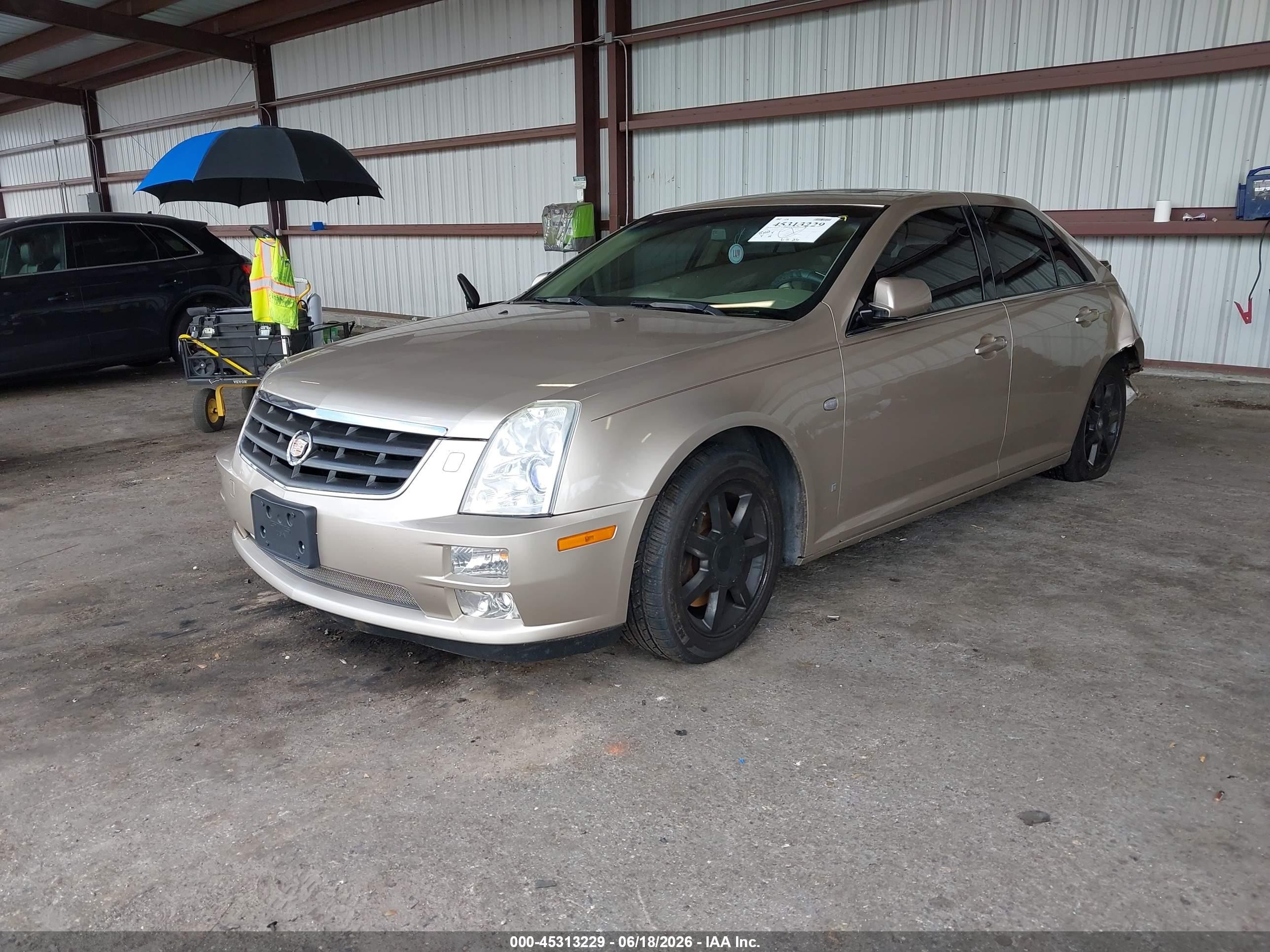 2006 Cadillac Sts V8 Золотой vin: 1G6DC67A960174512