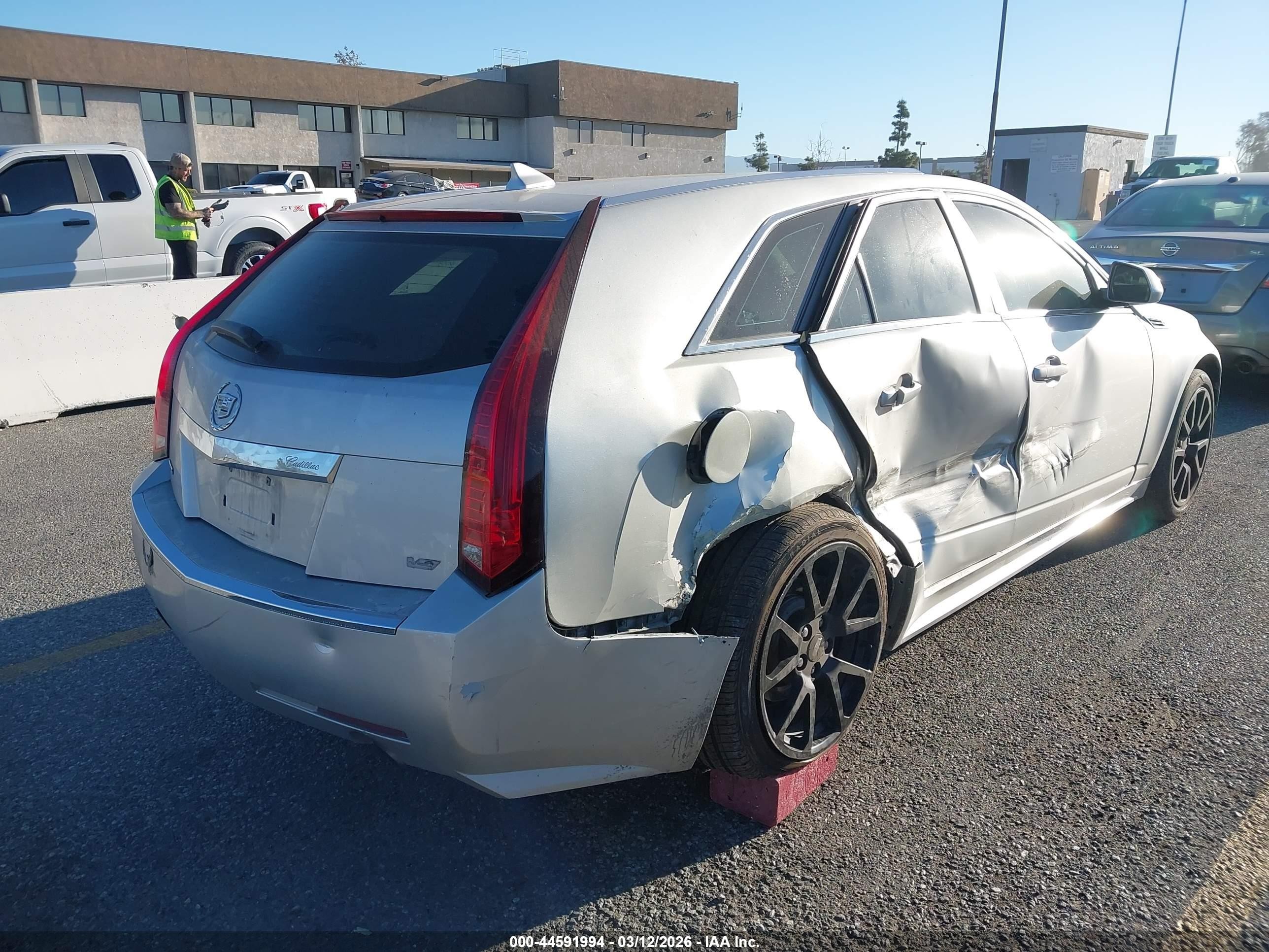 2010 Cadillac Cts Standard Серебряный vin: 1G6DC8EG0A0129146