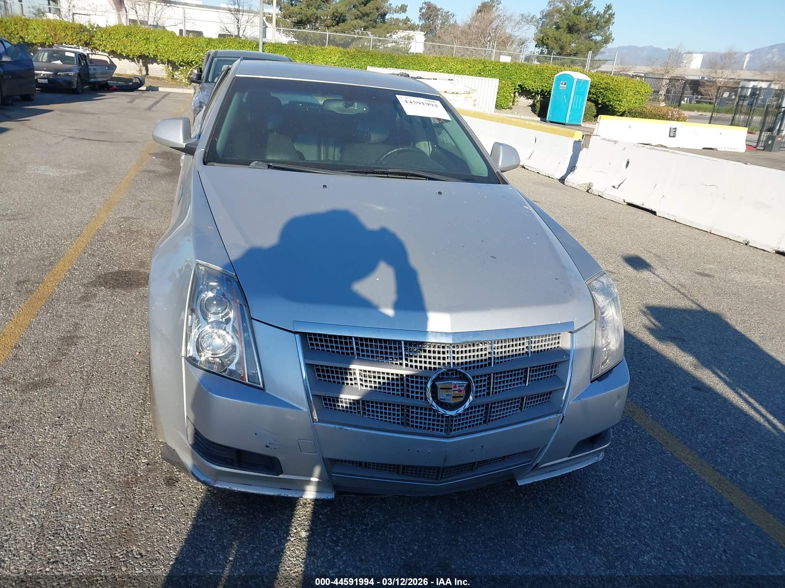 2010 Cadillac Cts Standard Серебряный vin: 1G6DC8EG0A0129146