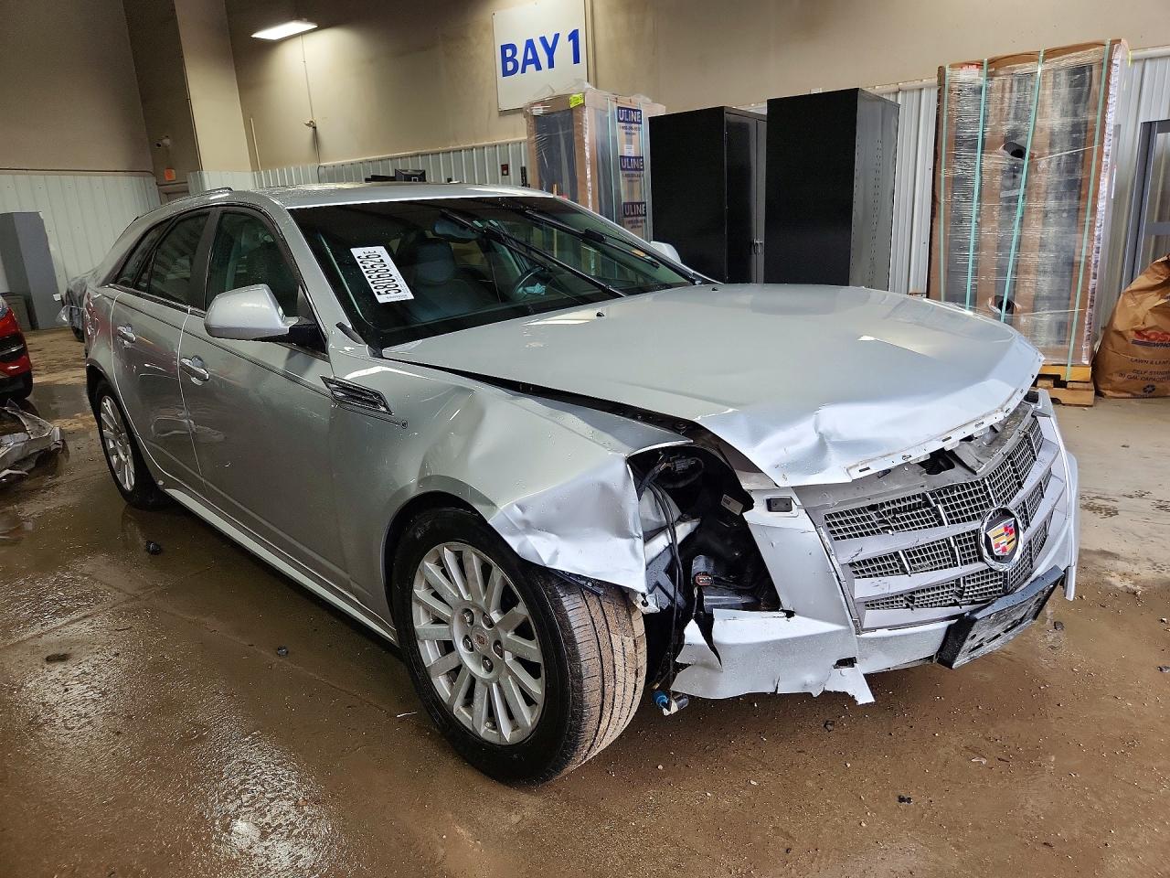 2010 Cadillac Cts Серебряный vin: 1G6DC8EG9A0116802