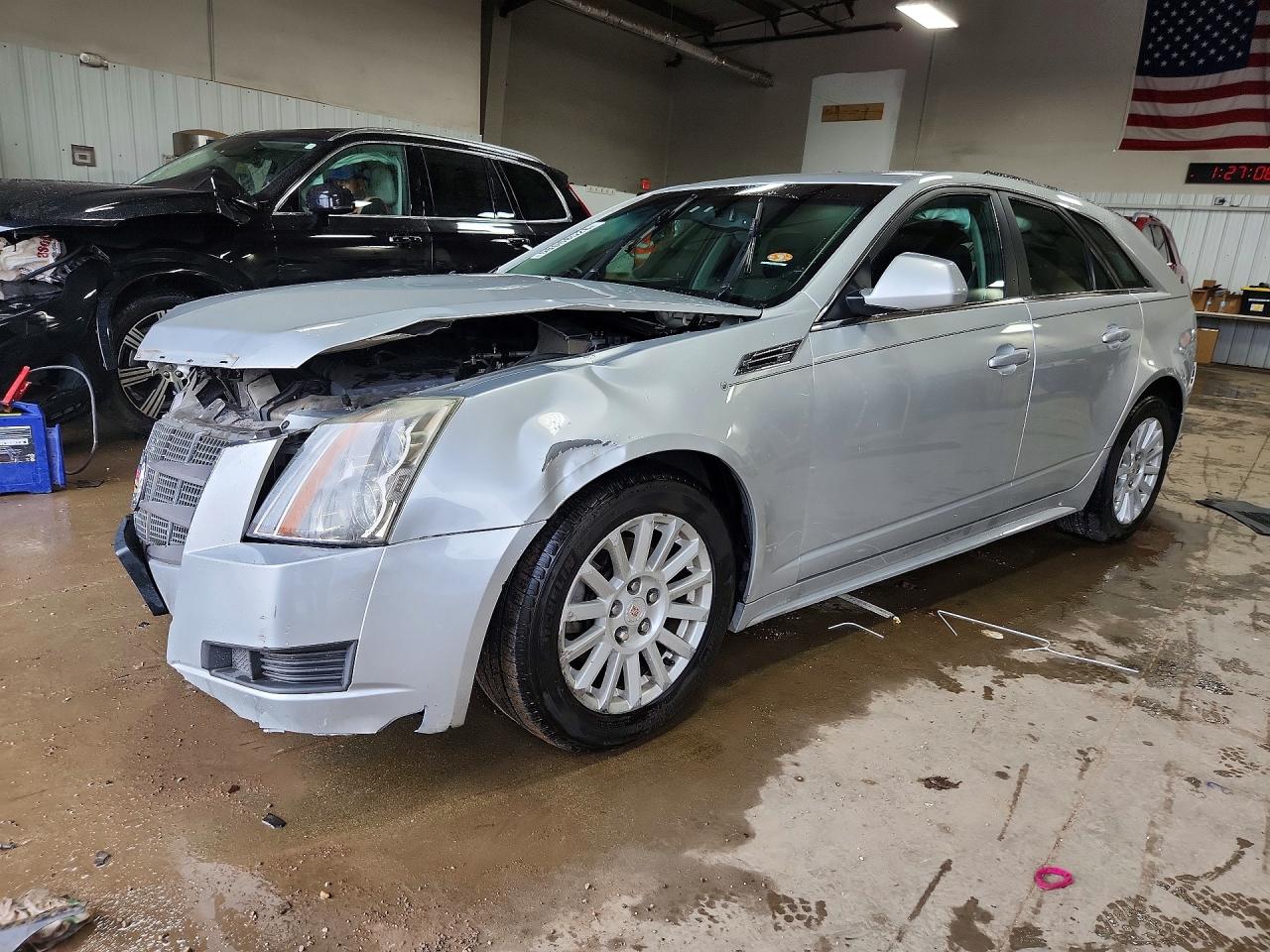 2010 Cadillac Cts Серебряный vin: 1G6DC8EG9A0116802