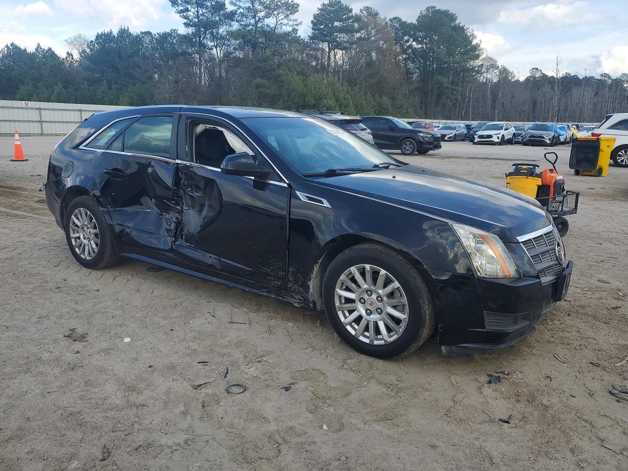 2011 Cadillac Cts Black vin: 1G6DC8EY0B0111658