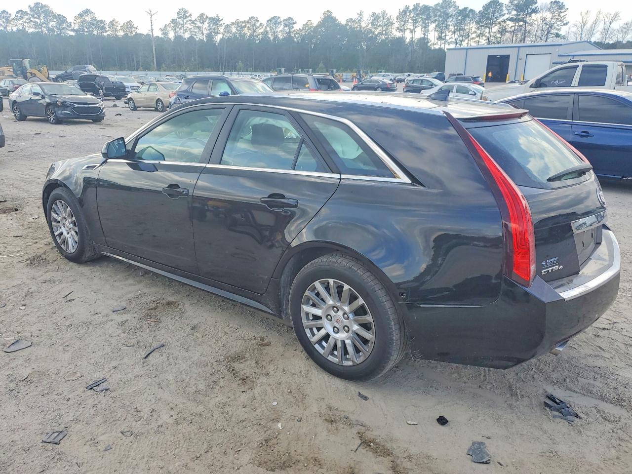2011 Cadillac Cts Black vin: 1G6DC8EY0B0111658