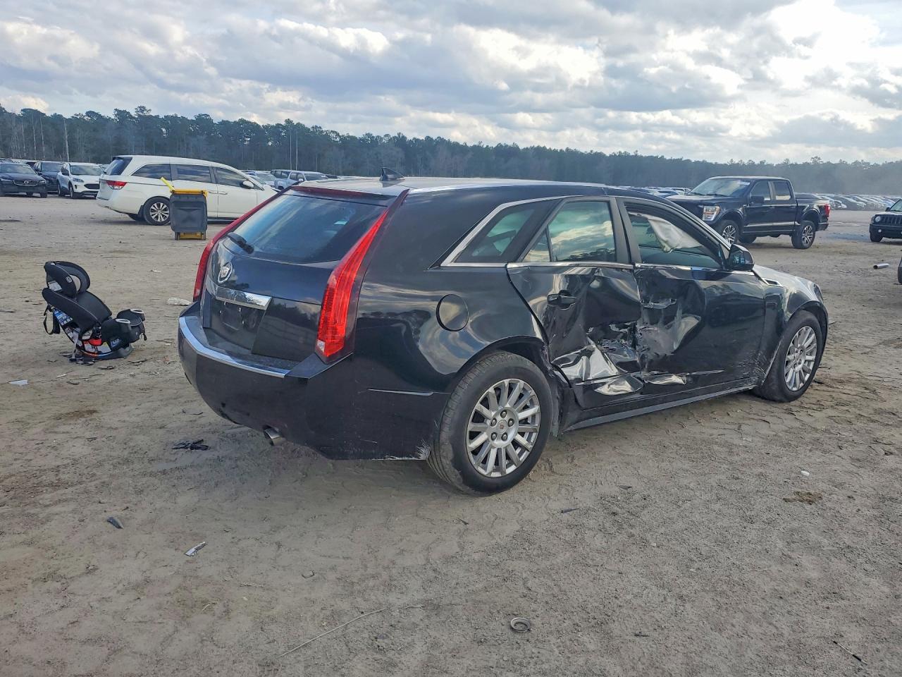 2011 Cadillac Cts Black vin: 1G6DC8EY0B0111658