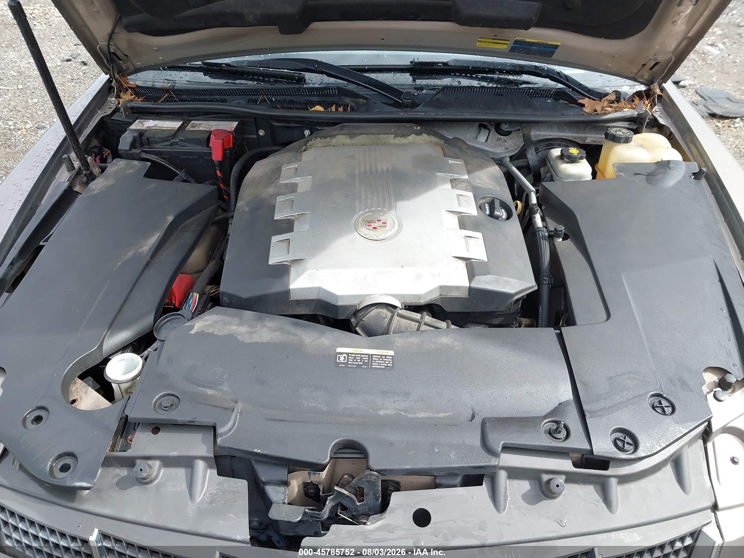 2008 Cadillac Sts Awd W/1sb Beige vin: 1G6DD67V080139313