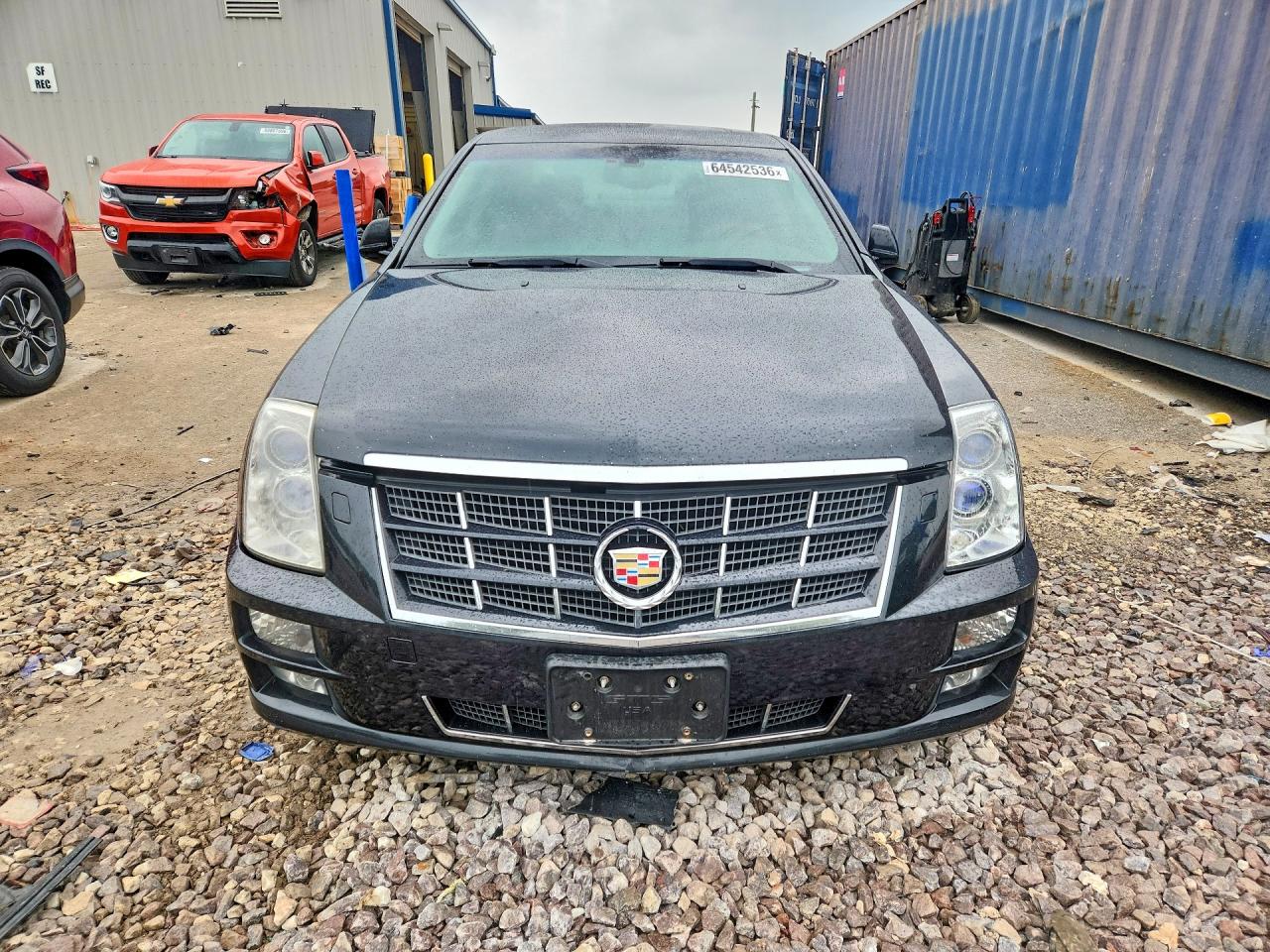 2009 Cadillac Sts Черный vin: 1G6DD67V190131755
