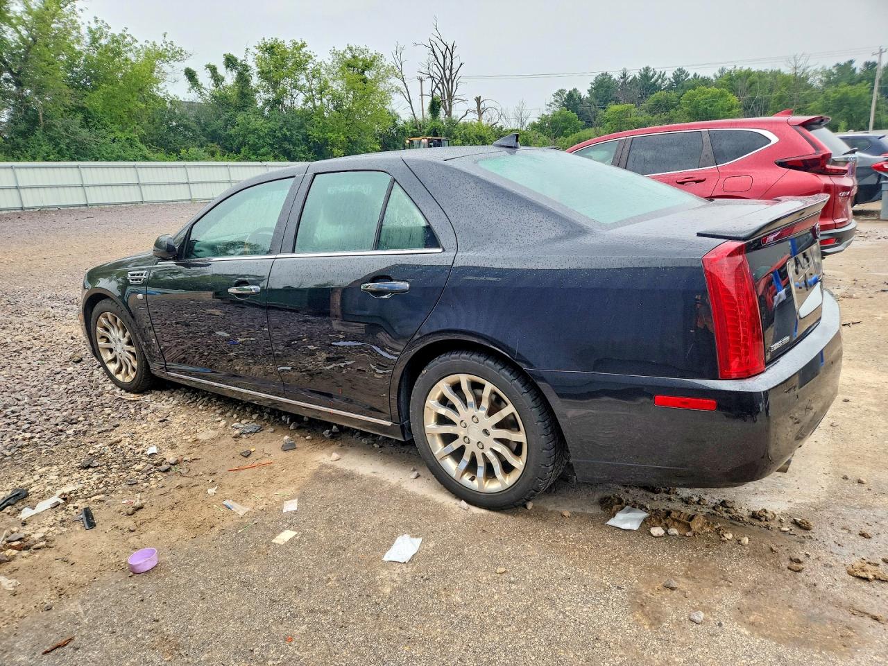 2009 Cadillac Sts Черный vin: 1G6DD67V190131755