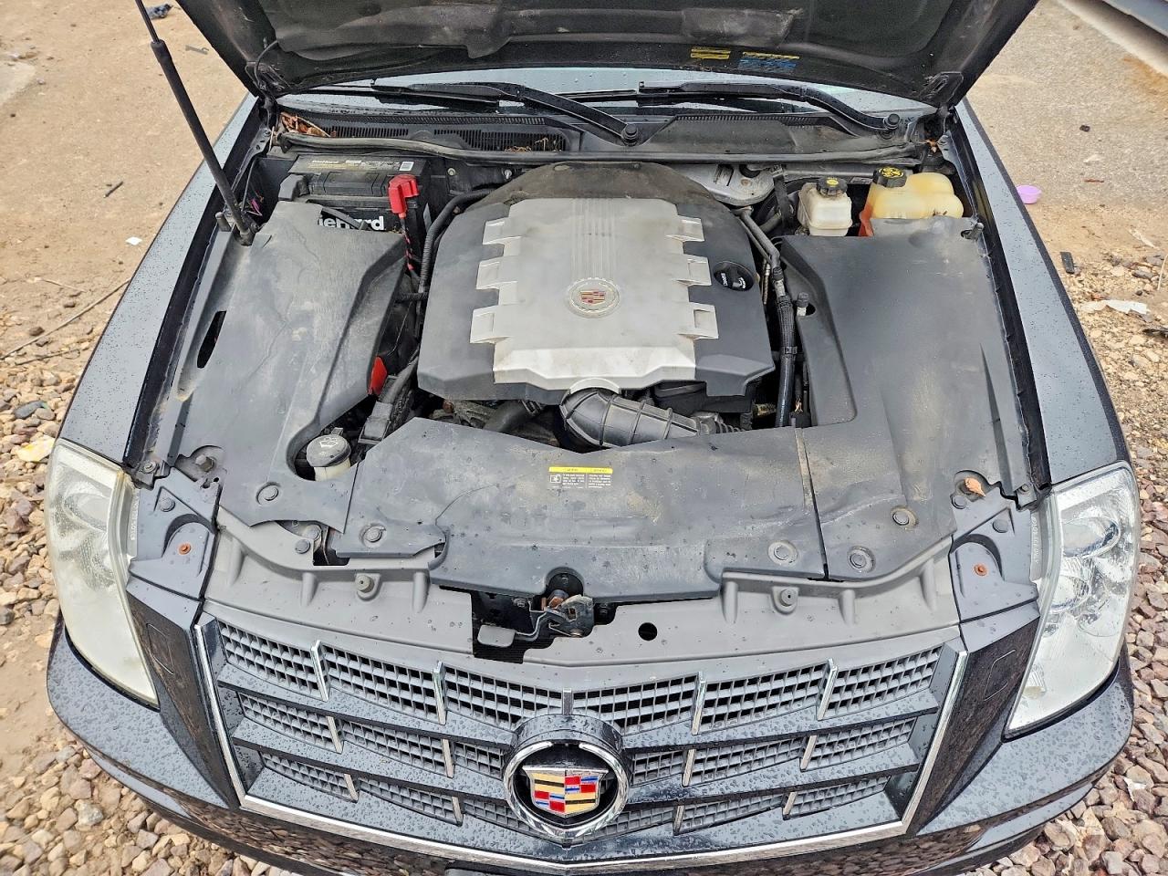 2009 Cadillac Sts Черный vin: 1G6DD67V190131755