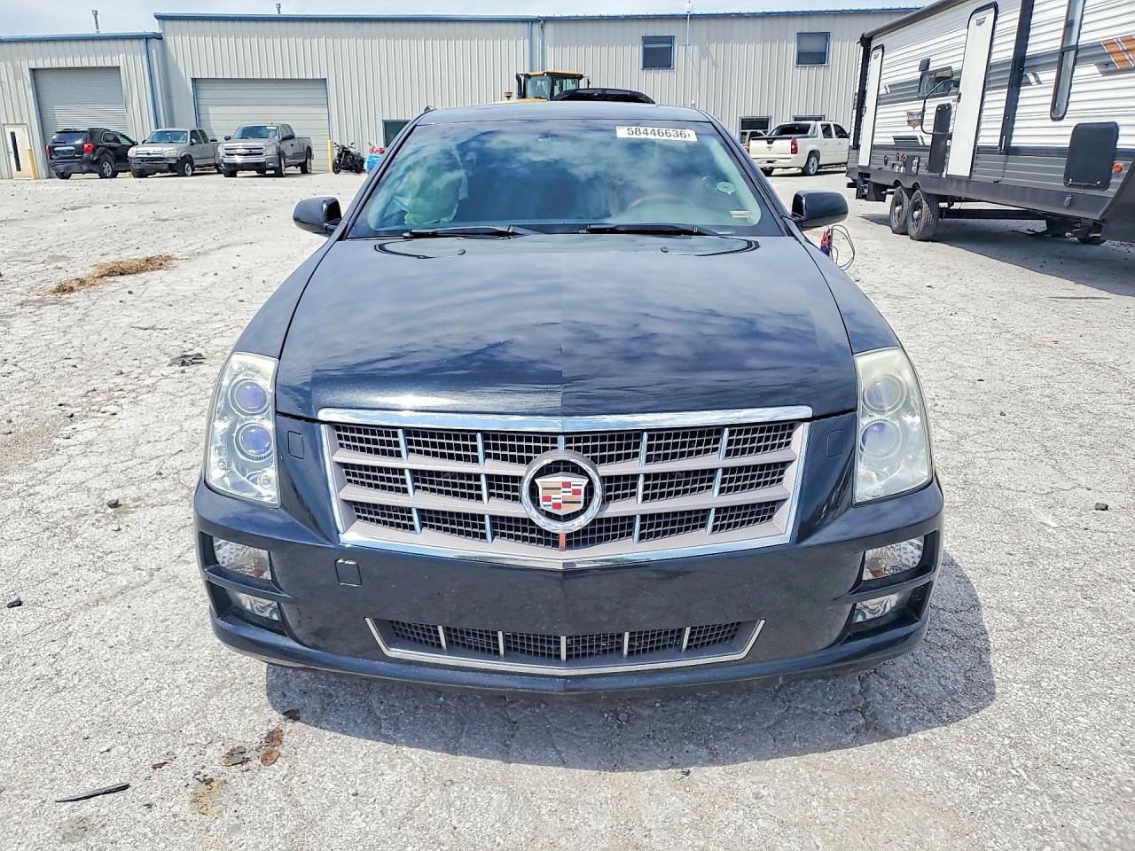 2009 Cadillac Sts Black vin: 1G6DD67V390142238