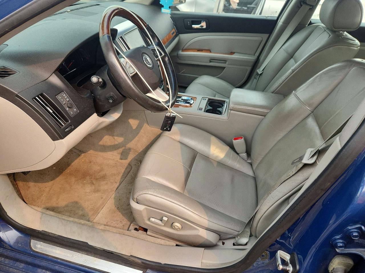 2009 Cadillac Sts Blue vin: 1G6DD67V590140703